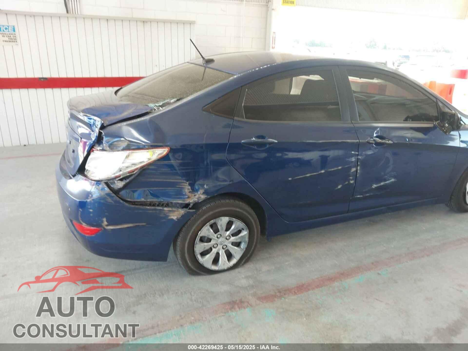 HYUNDAI ACCENT 2015 - KMHCT4AE2FU862283