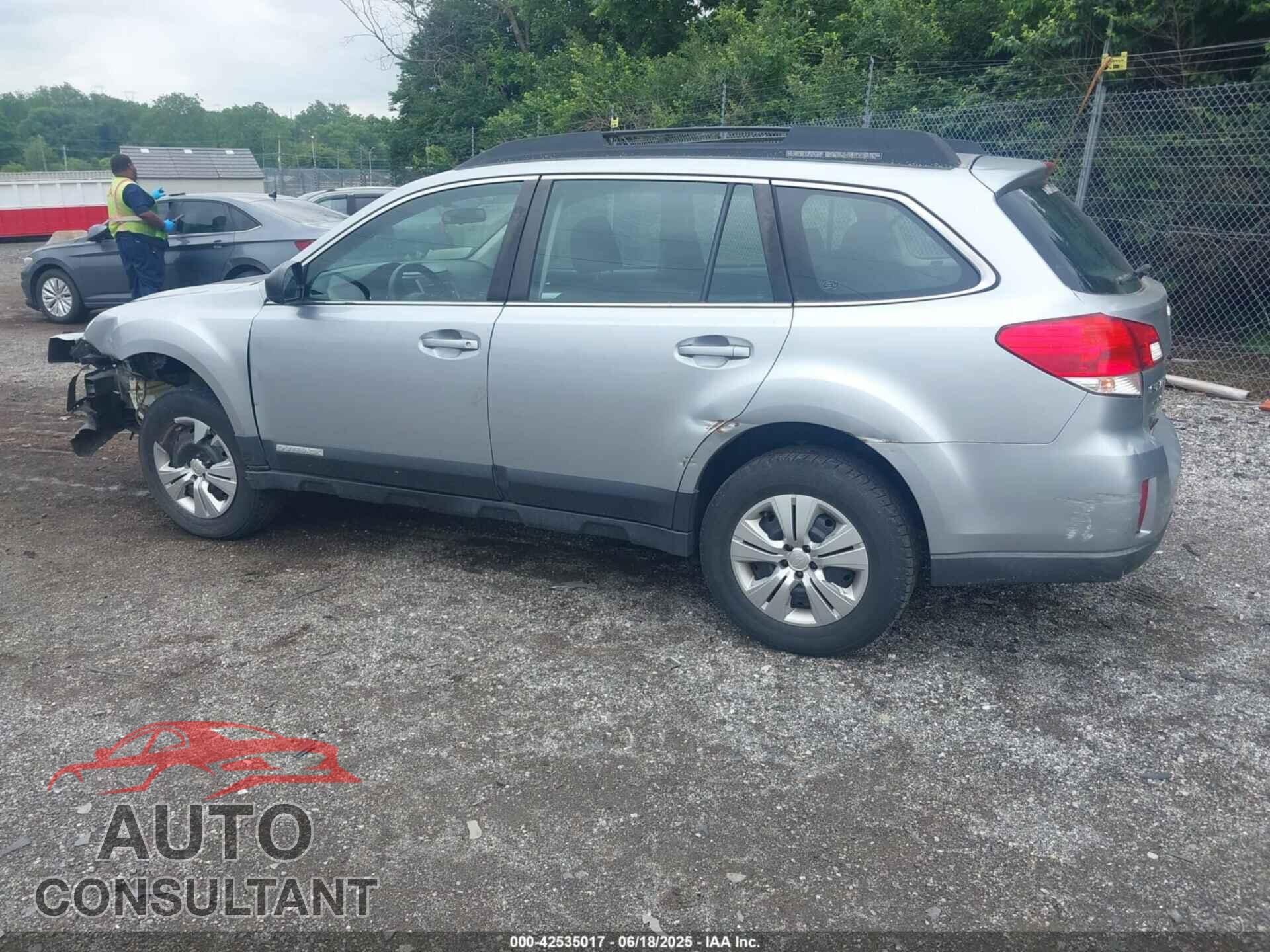 SUBARU OUTBACK 2012 - 4S4BRBAC2C3227773