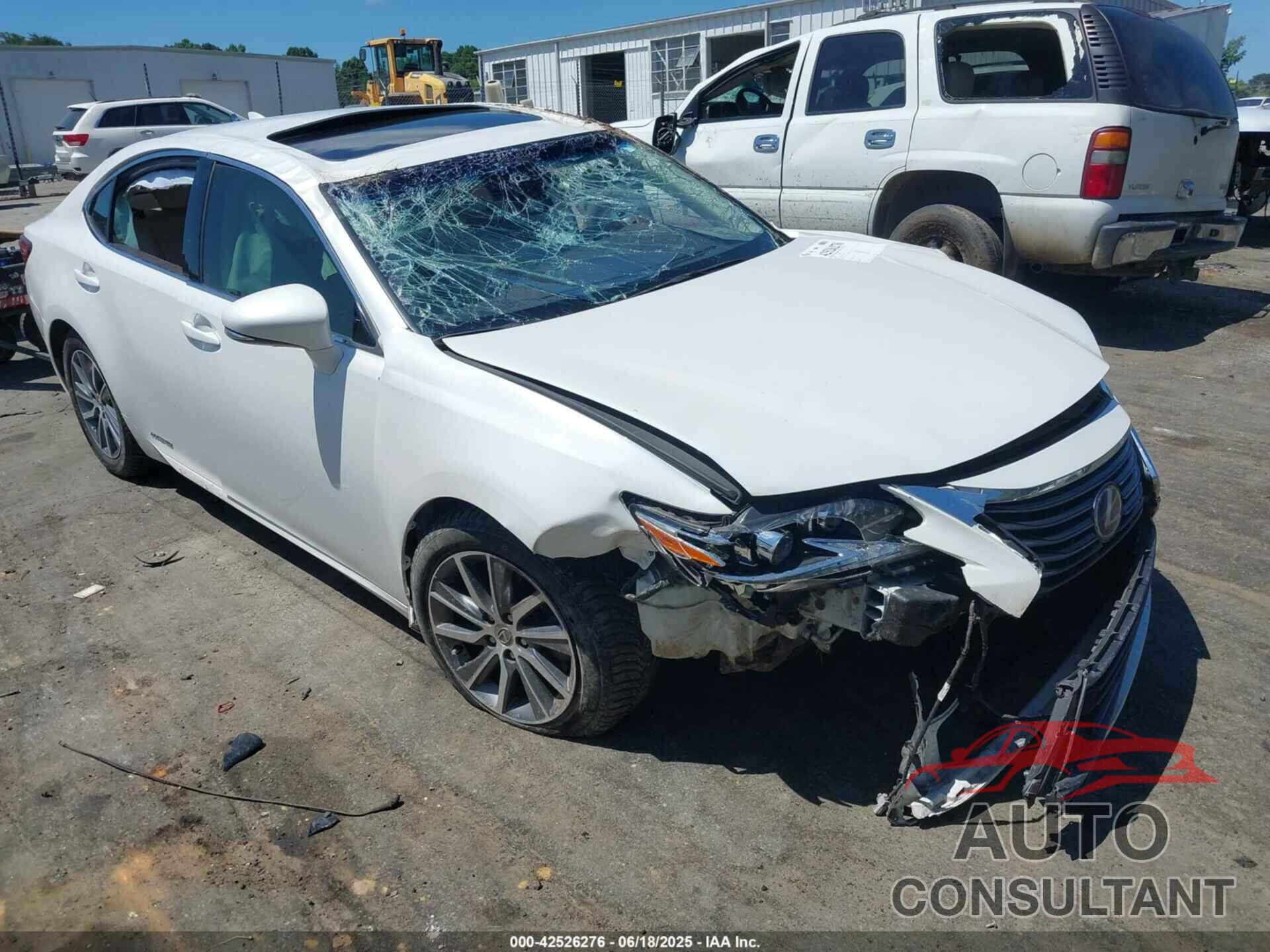 LEXUS ES 300H 2018 - JTHBW1GG3J2185097