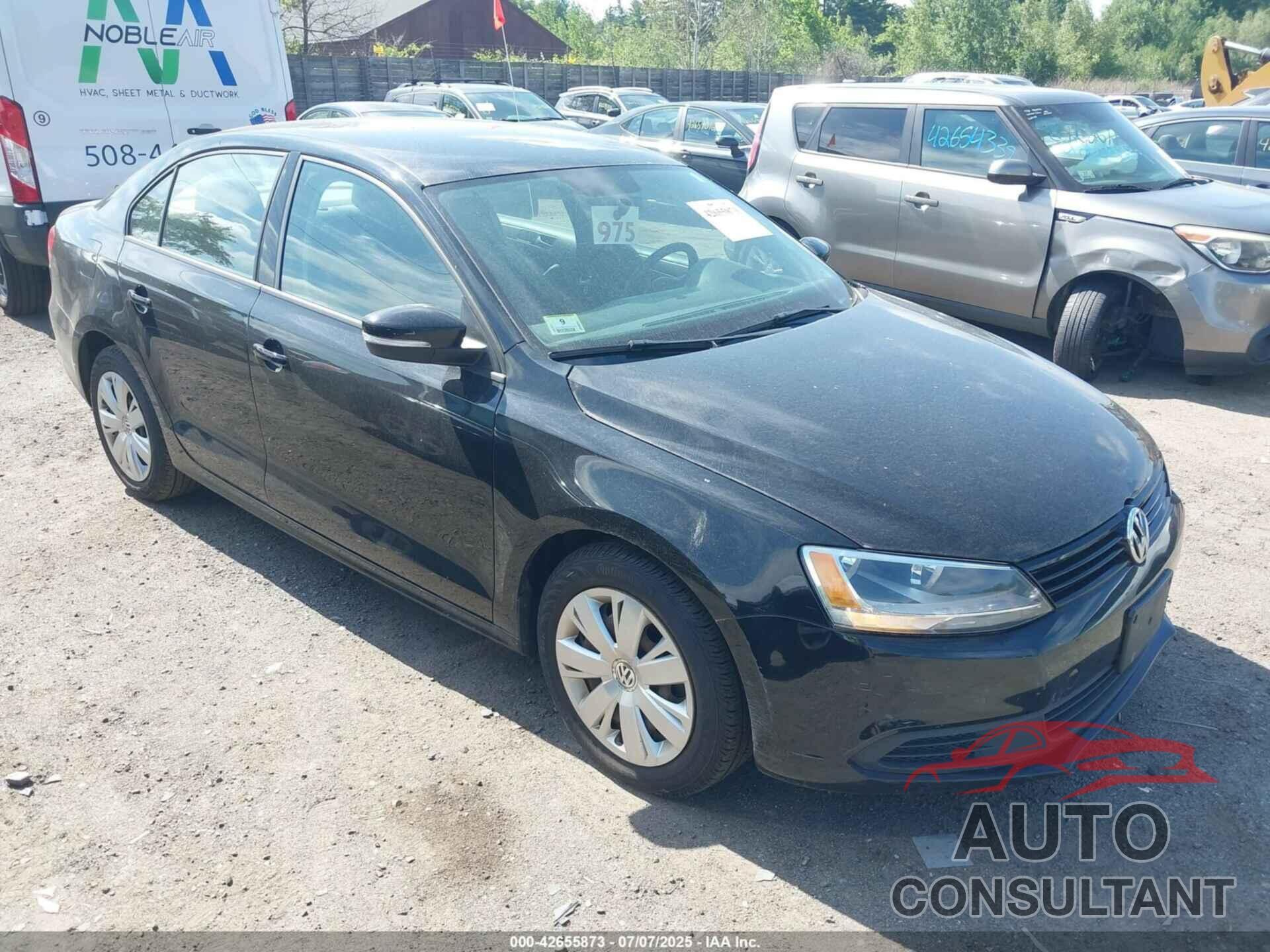 VOLKSWAGEN JETTA 2012 - 3VWDP7AJ6CM461926