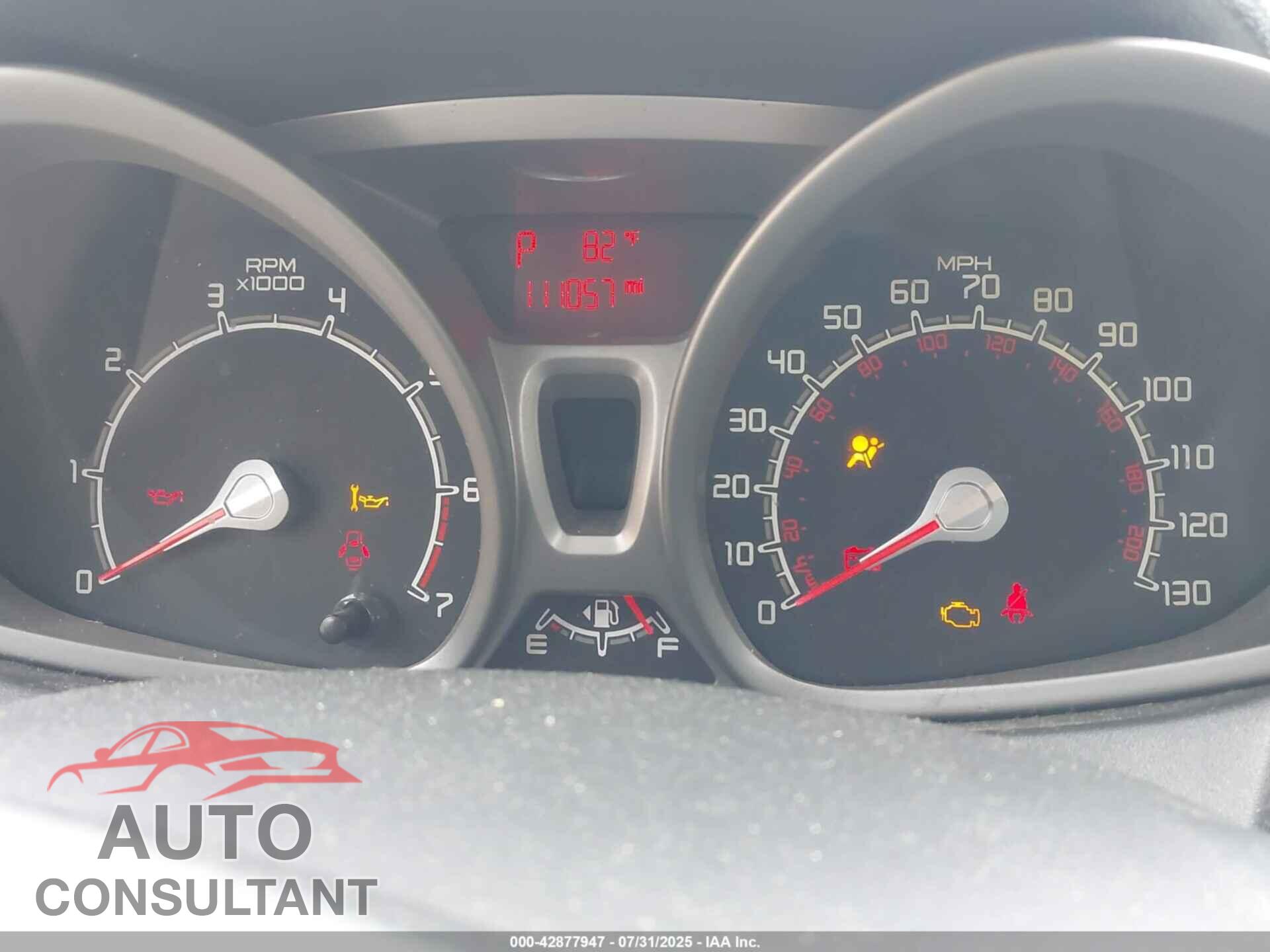FORD FIESTA 2012 - 3FADP4EJ3CM157356