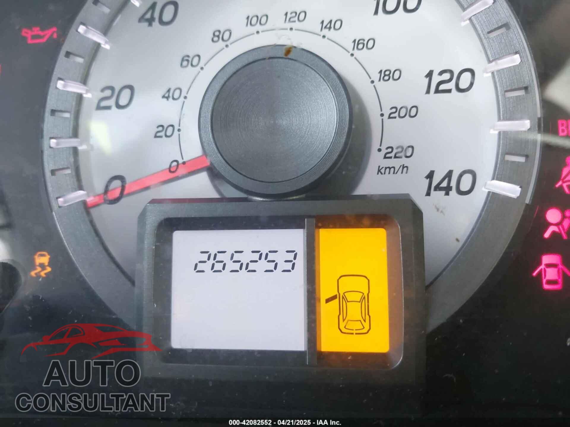 HONDA PILOT 2013 - 5FNYF3H25DB024276