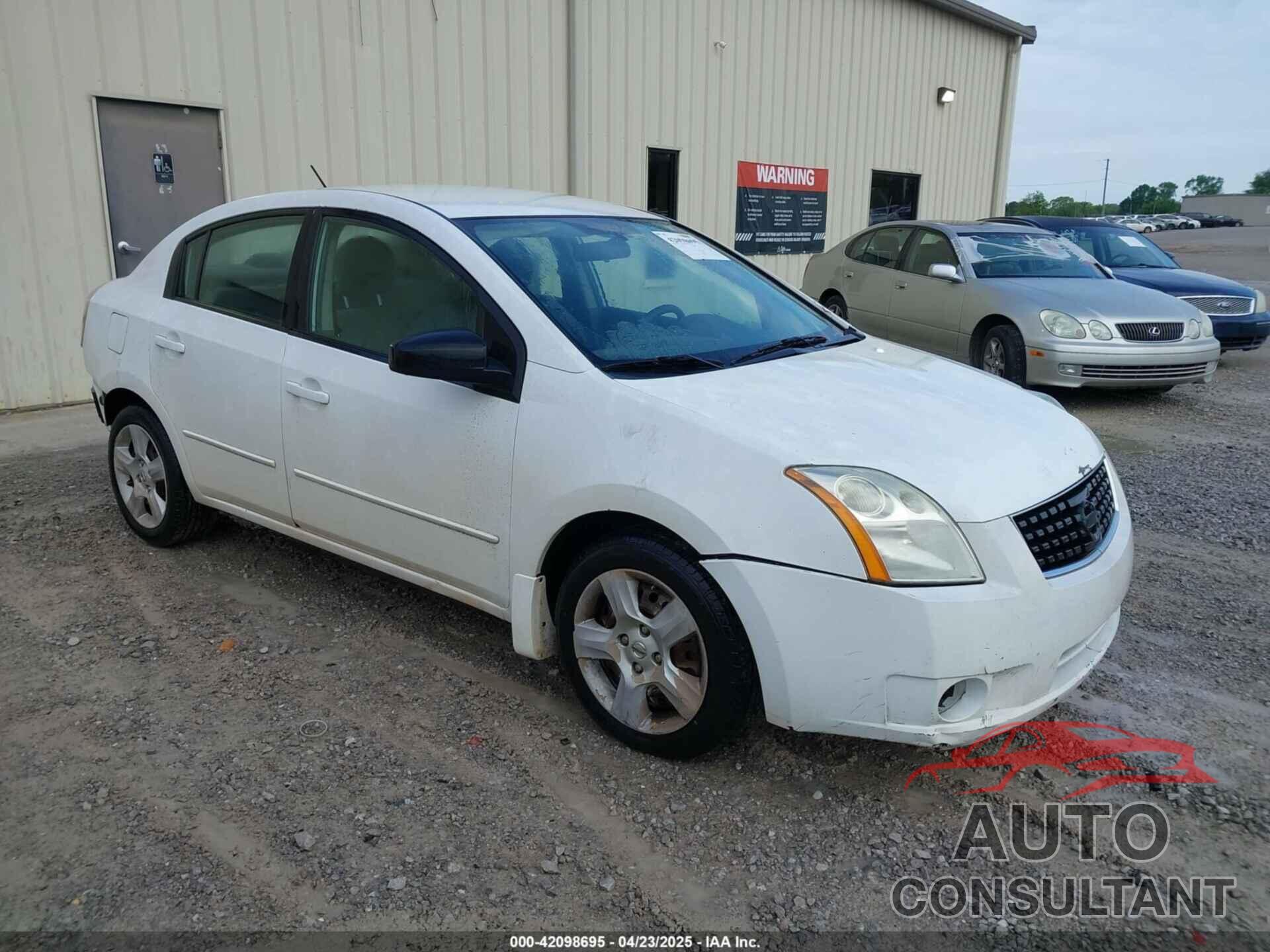 NISSAN SENTRA 2009 - 3N1AB61E69L660199