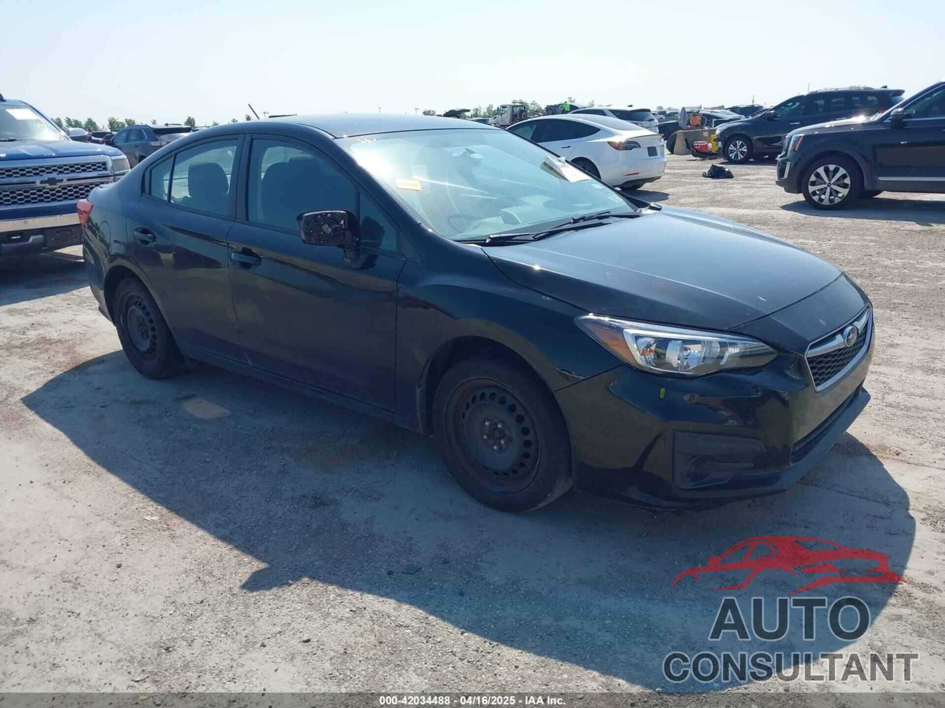SUBARU IMPREZA 2018 - 4S3GKAA63J3612579