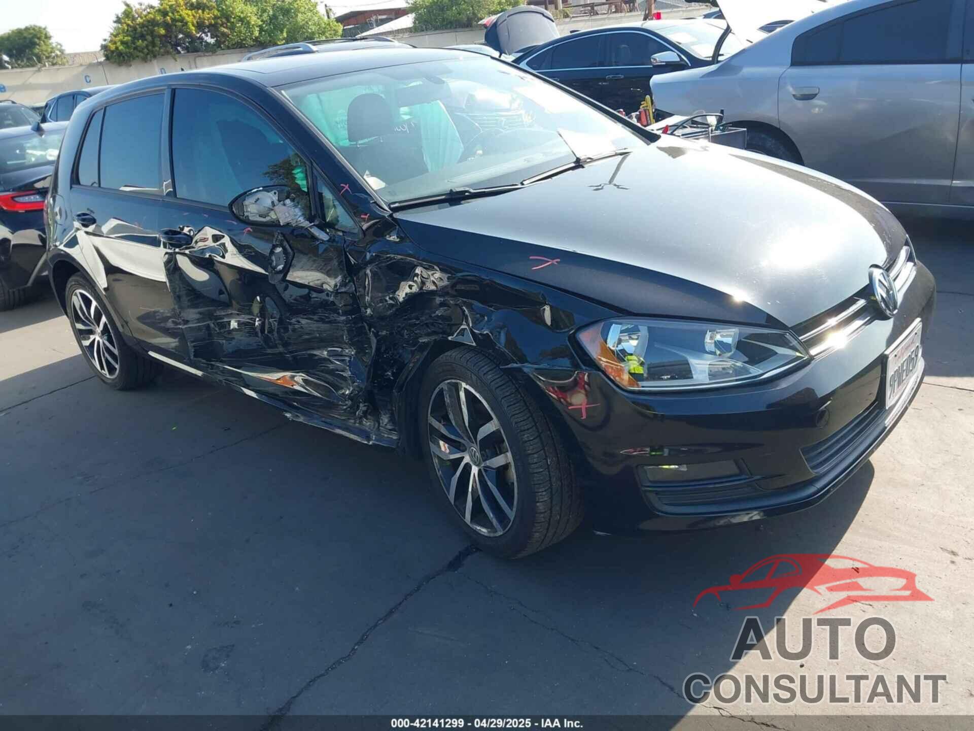 VOLKSWAGEN GOLF 2016 - 3VW217AU7GM052505