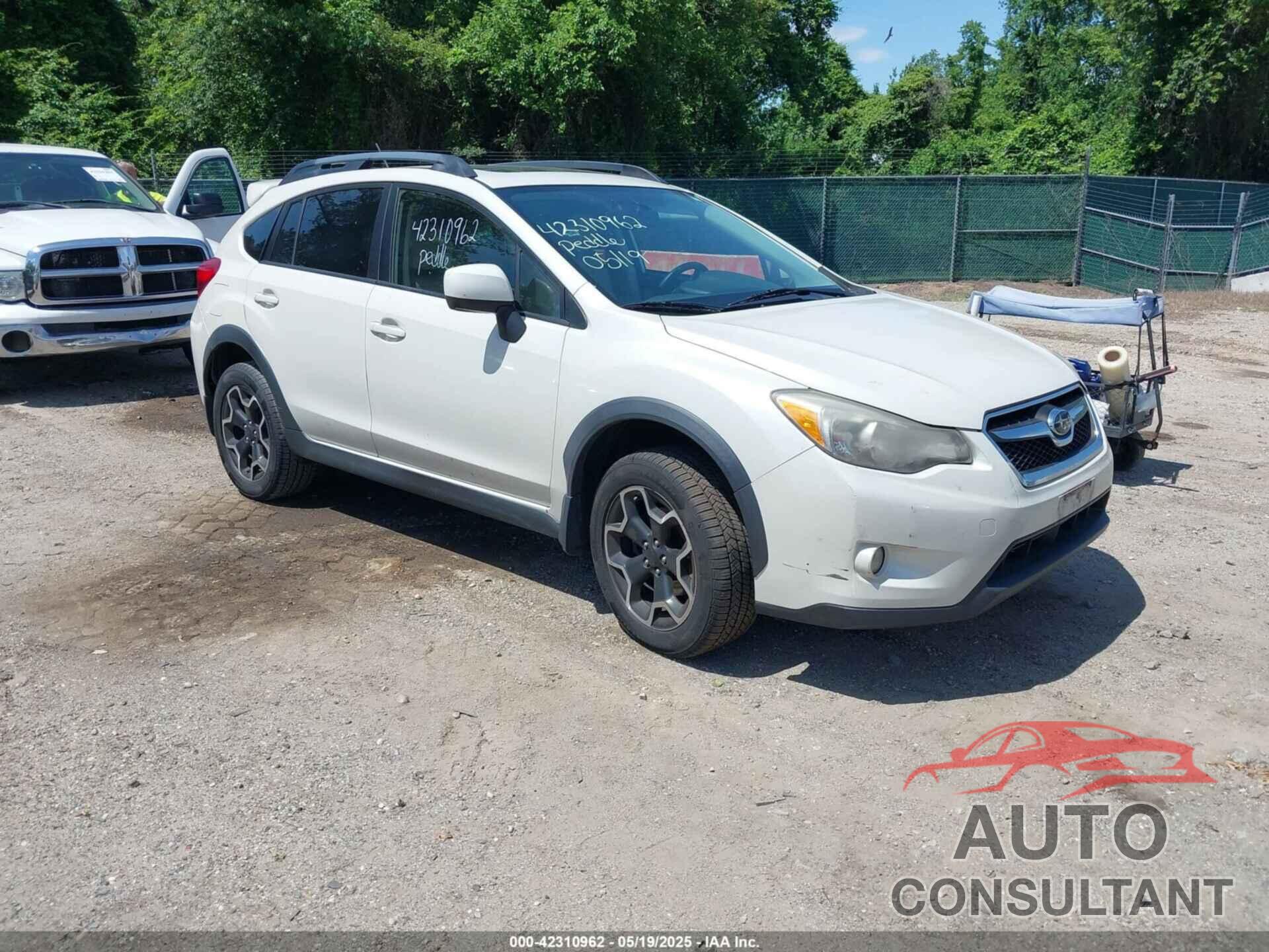 SUBARU XV CROSSTREK 2014 - JF2GPAVC5E8204595