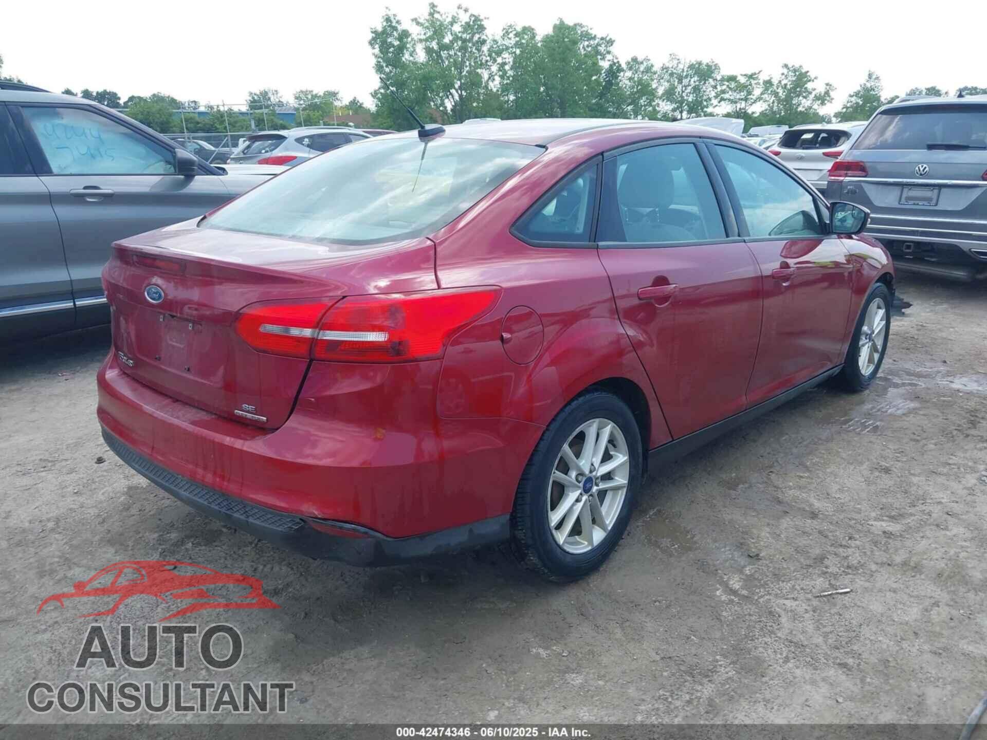 FORD FOCUS 2016 - 1FADP3F28GL358243