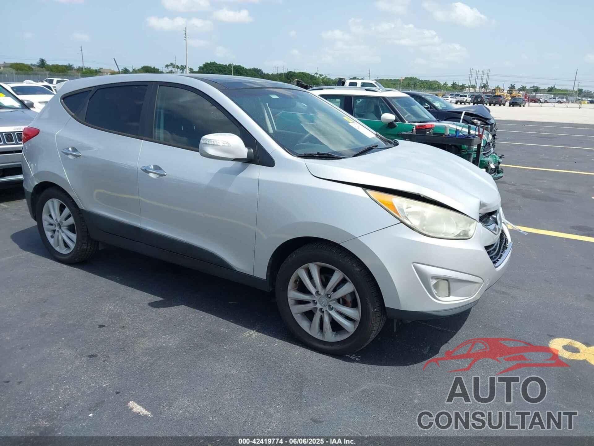 HYUNDAI TUCSON 2013 - KM8JU3AC6DU598186