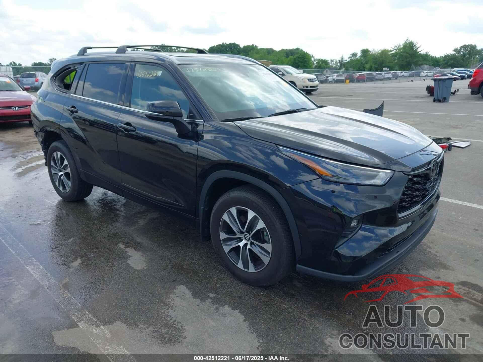 TOYOTA HIGHLANDER 2022 - 5TDHZRBHXNS233906