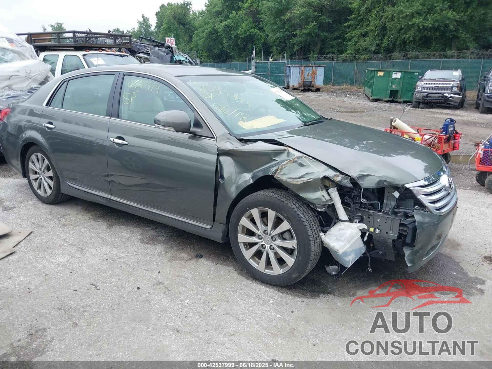 TOYOTA AVALON 2012 - 4T1BK3DB3CU466014