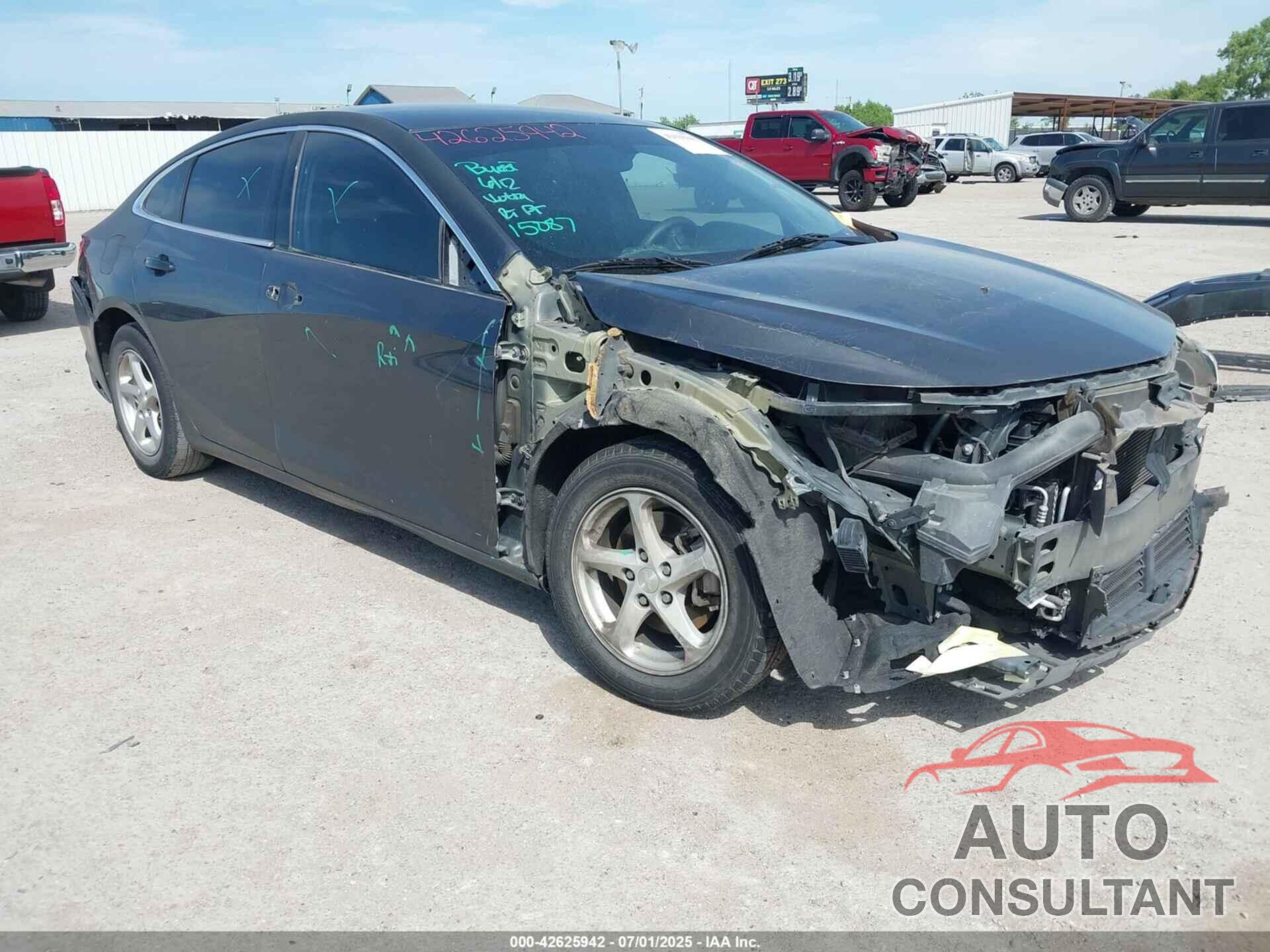 CHEVROLET MALIBU 2017 - 1G1ZB5ST5HF199781