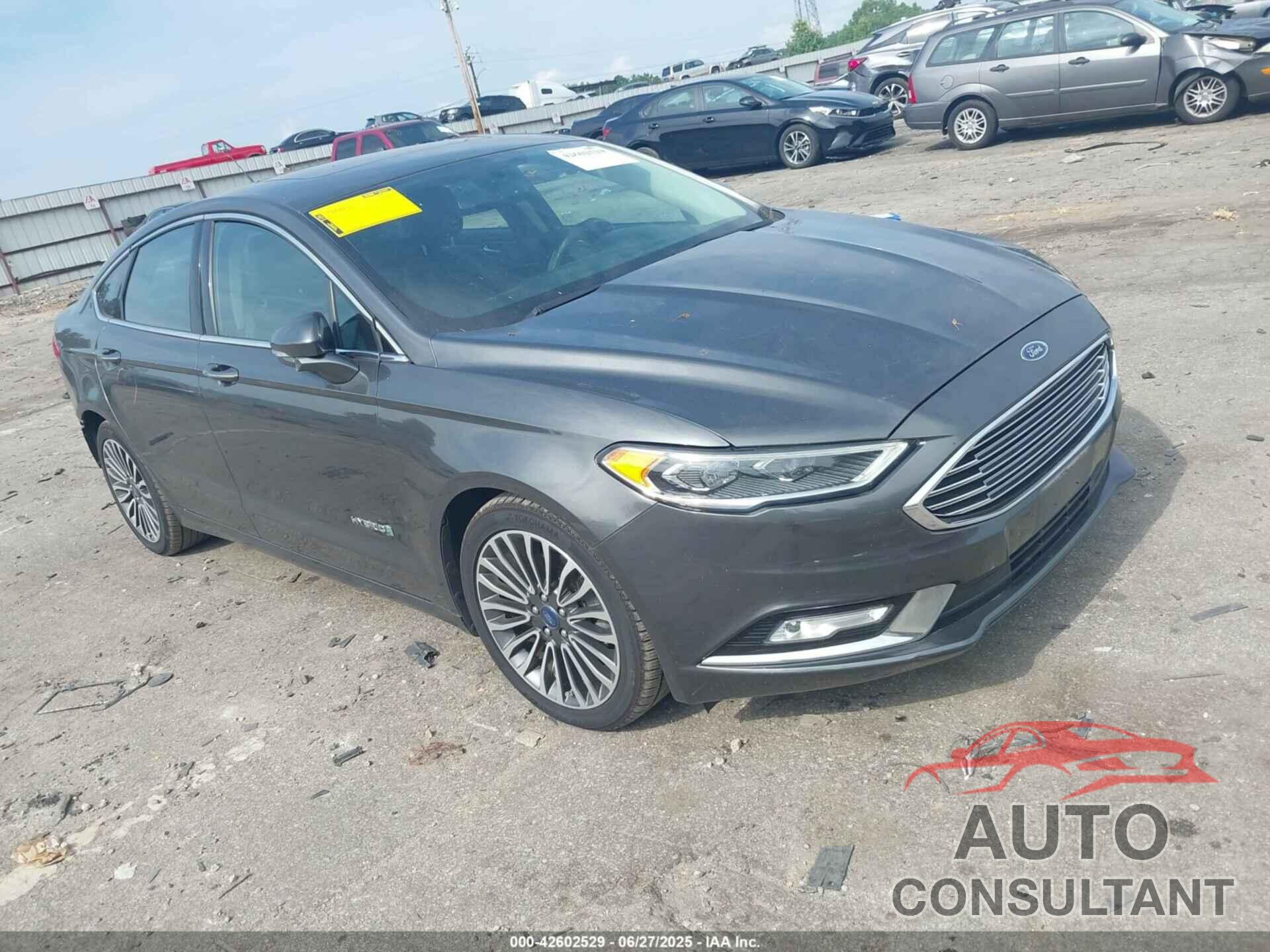 FORD FUSION HYBRID 2018 - 3FA6P0RU7JR206158