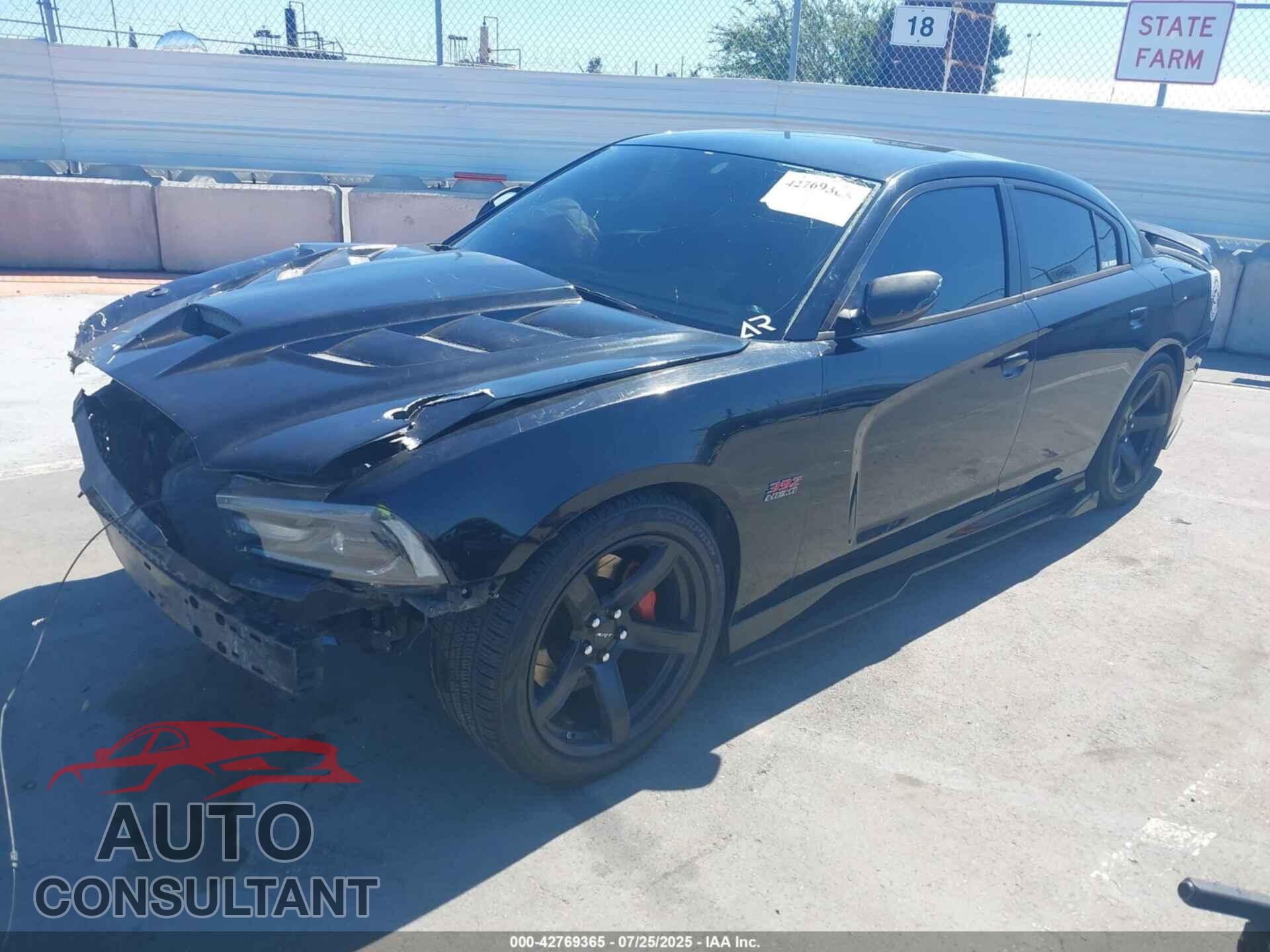 DODGE CHARGER 2012 - 2C3CDXGJ3CH298363