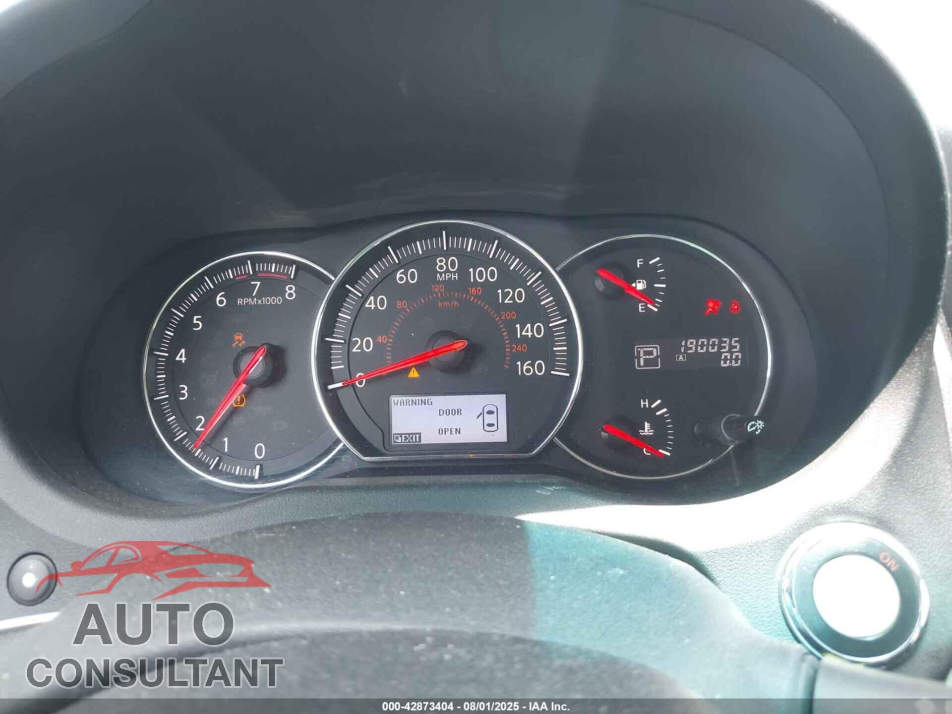NISSAN MAXIMA 2012 - 1N4AA5AP1CC814029