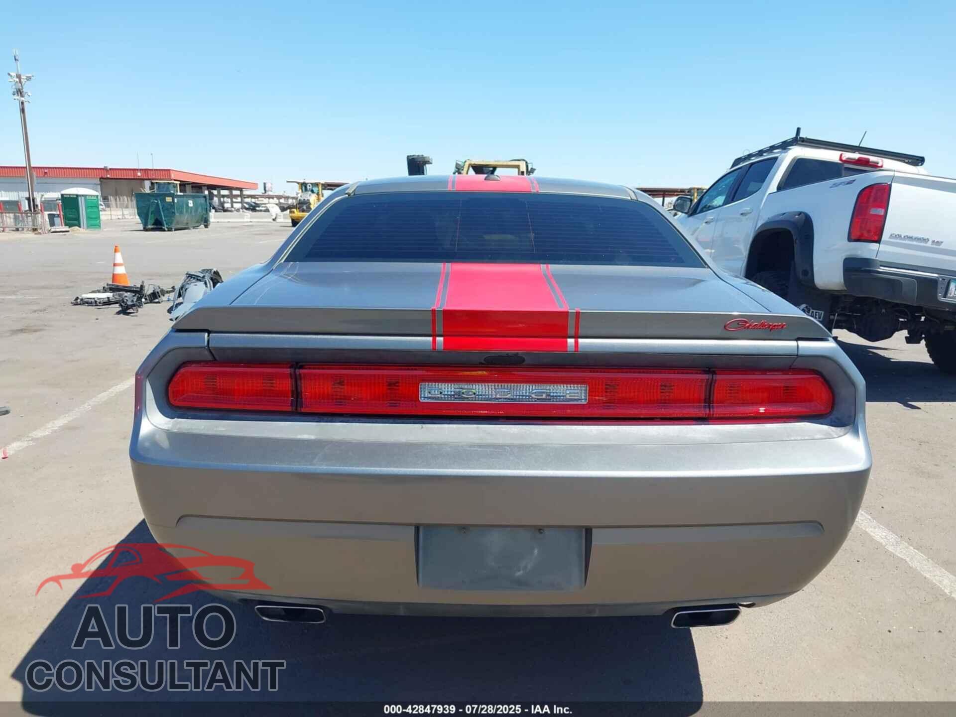 DODGE CHALLENGER 2012 - 2C3CDYAG3CH292159