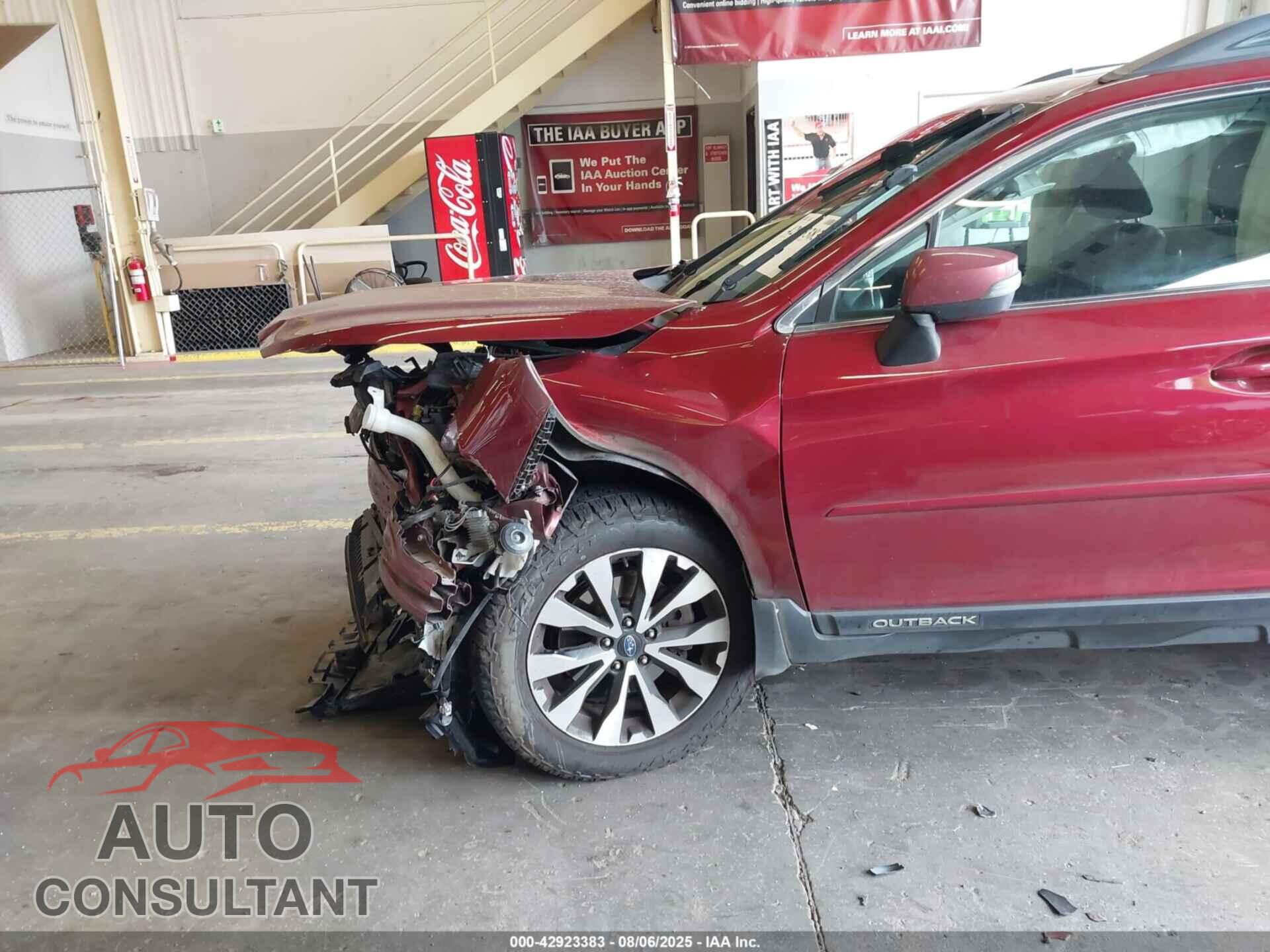 SUBARU OUTBACK 2016 - 4S4BSALC3G3242526