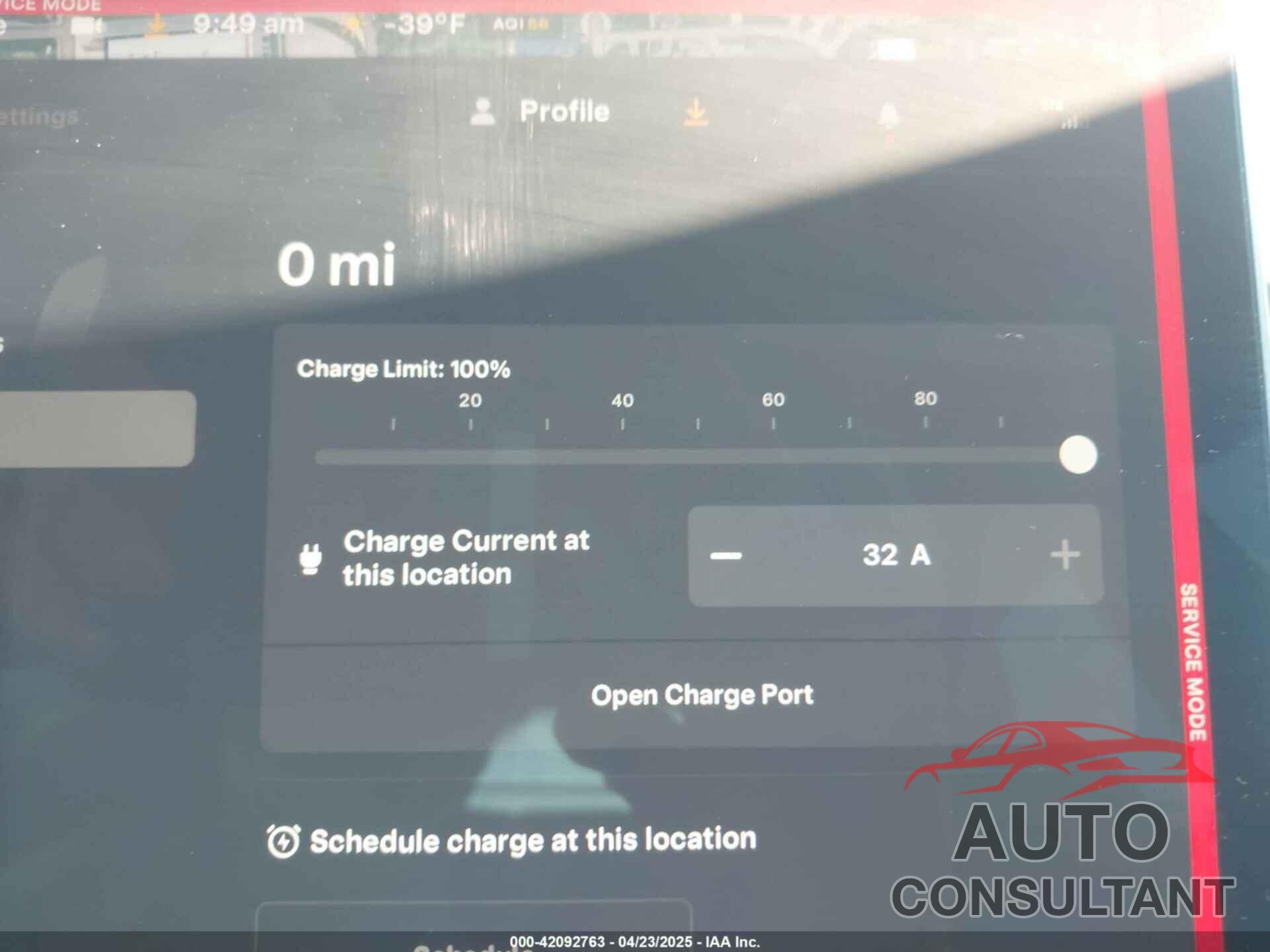 TESLA MODEL 3 2022 - 5YJ3E1EA9NF286123