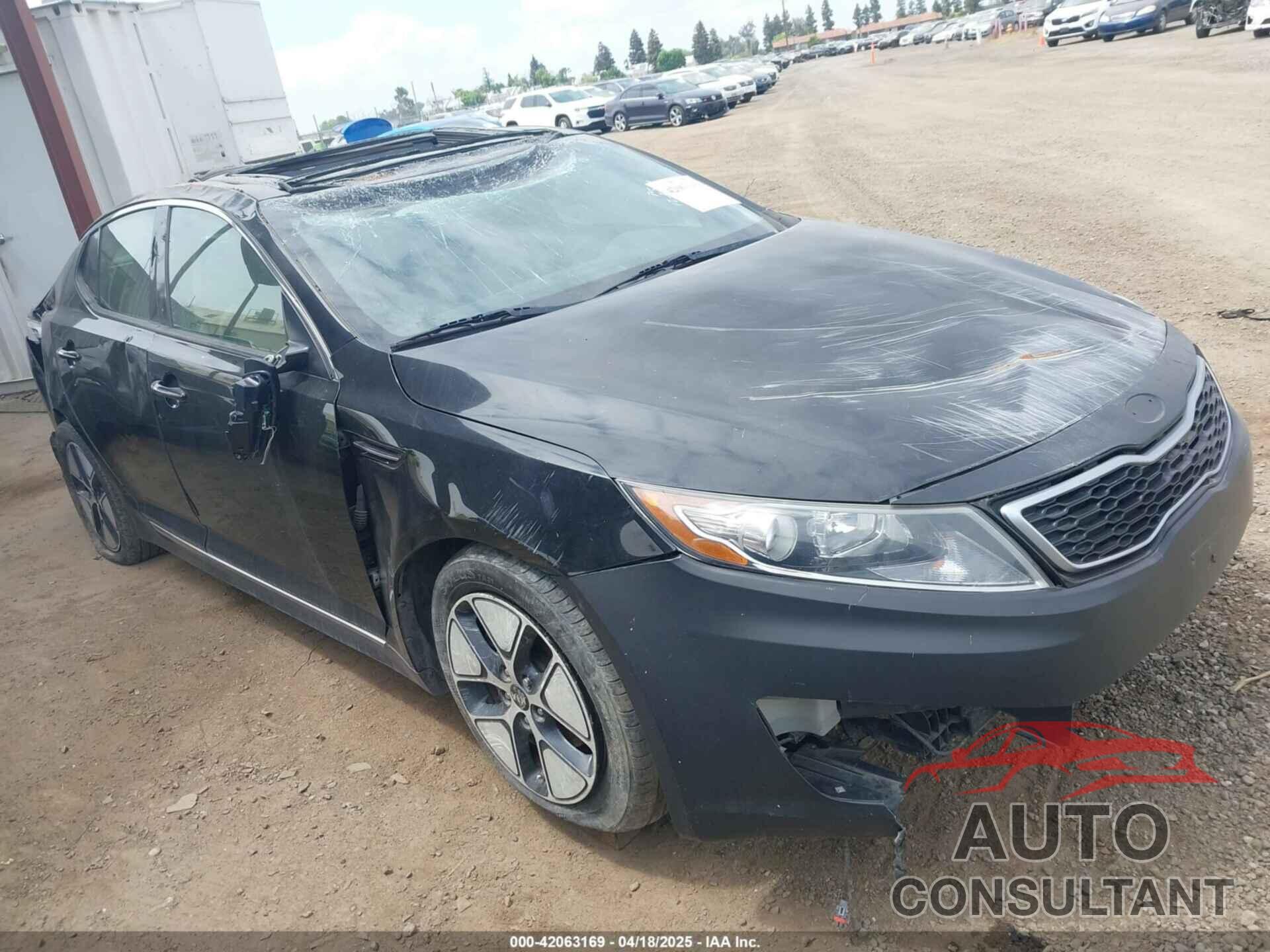 KIA OPTIMA HYBRID 2012 - KNAGM4AD2C5014823