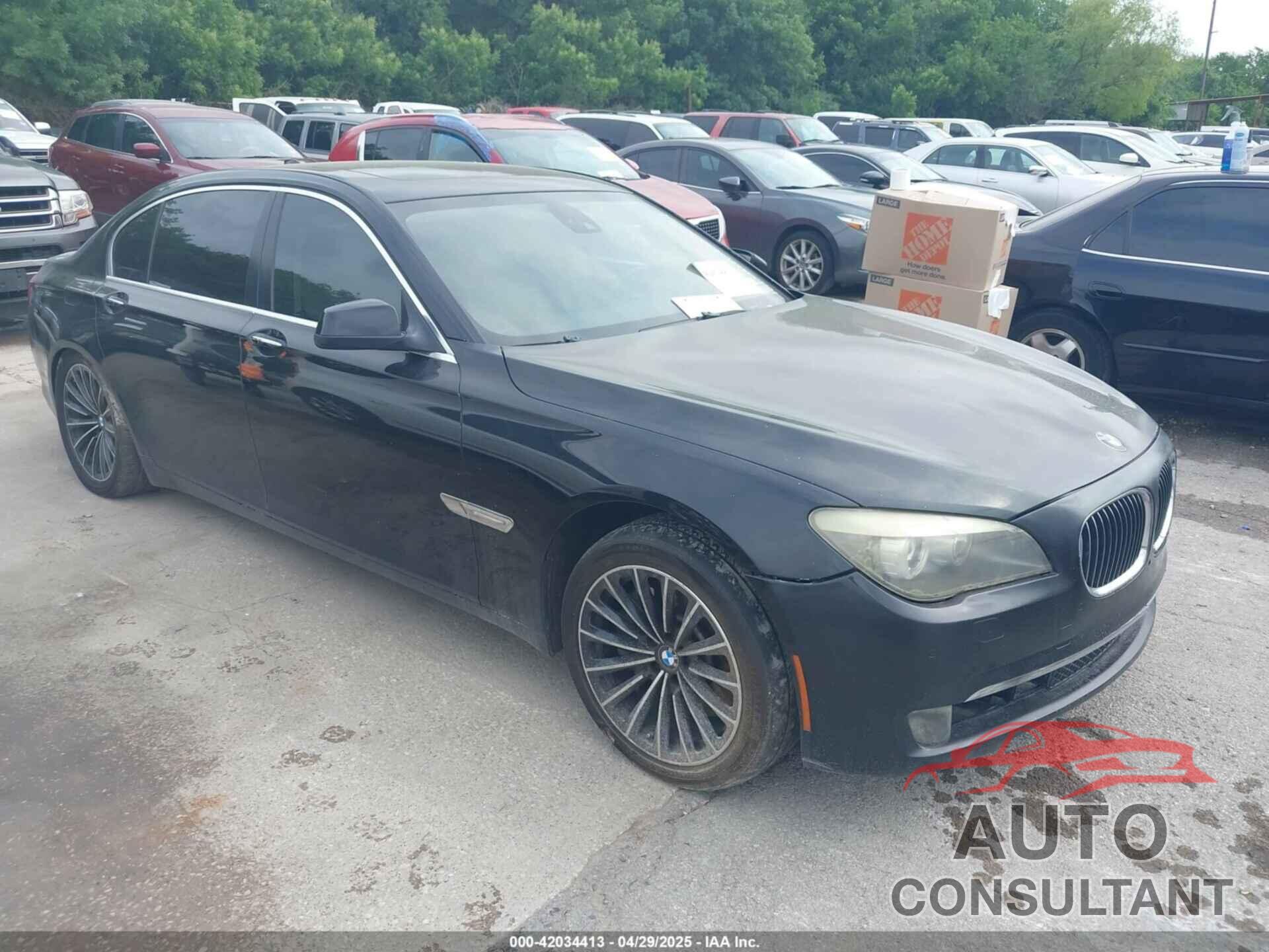 BMW 750LI 2011 - WBAKB8C55BCY66672