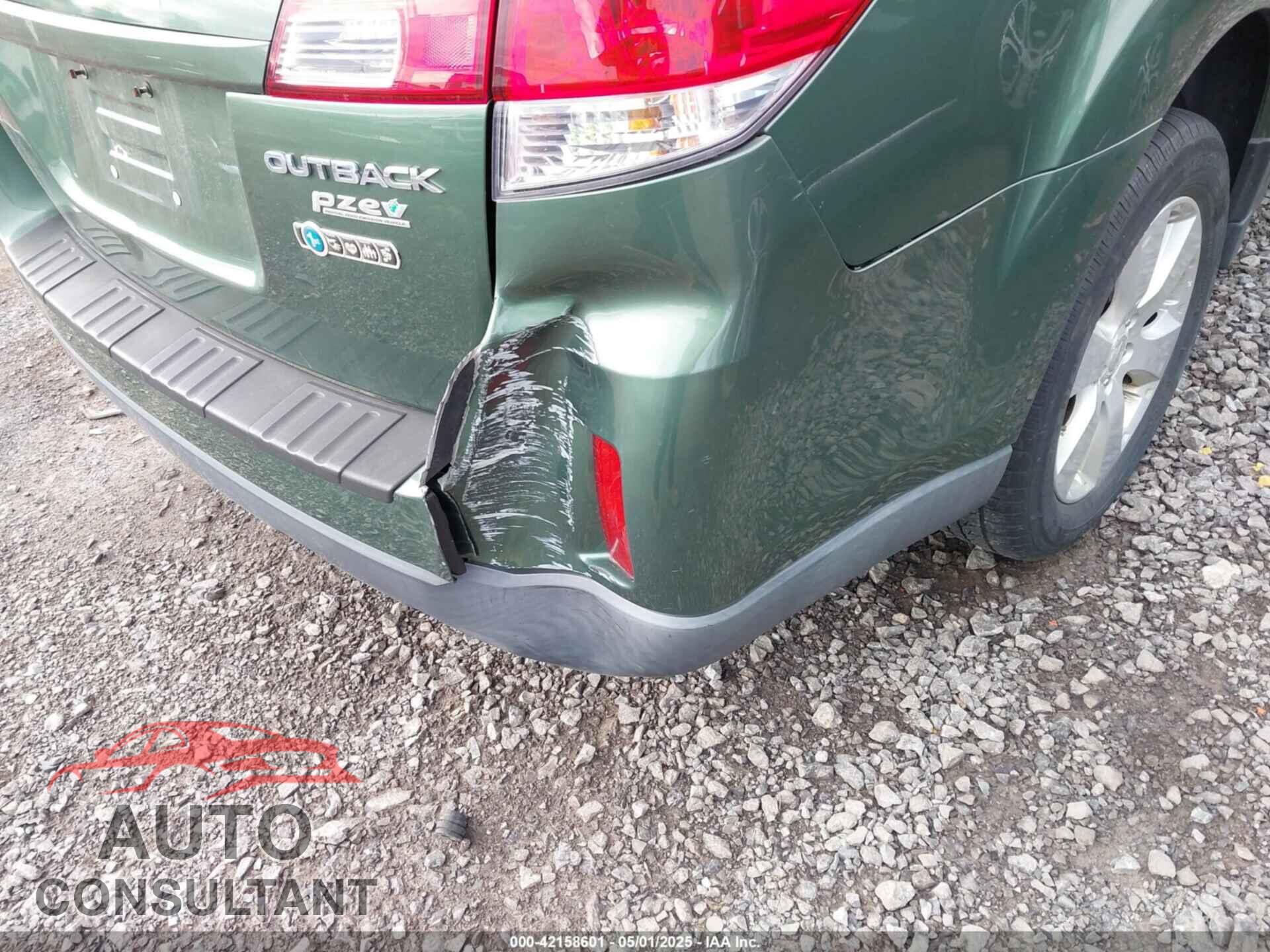 SUBARU OUTBACK 2011 - 4S4BRBKC8B3322481