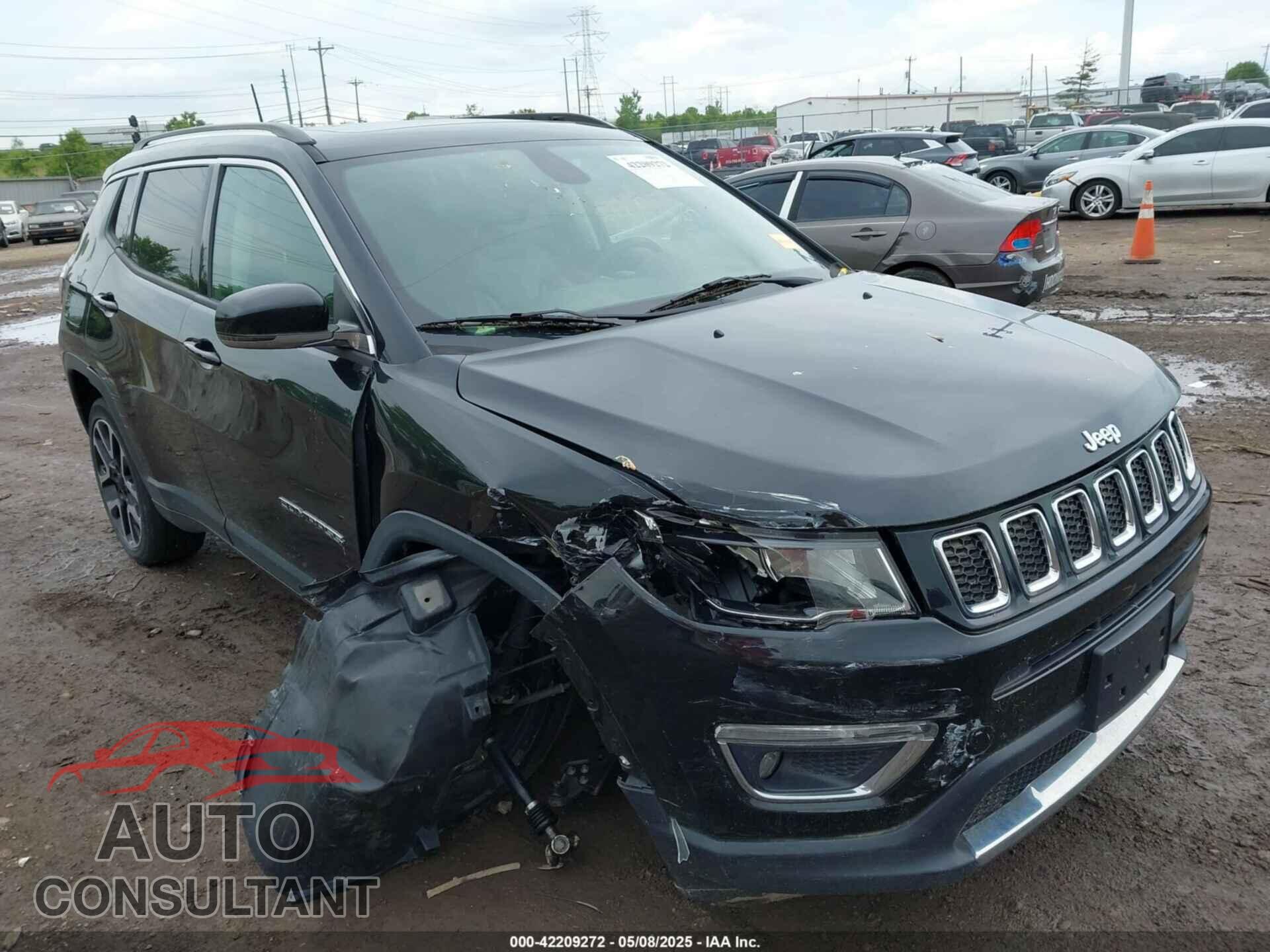 JEEP NEW COMPASS 2017 - 3C4NJDCB2HT628079