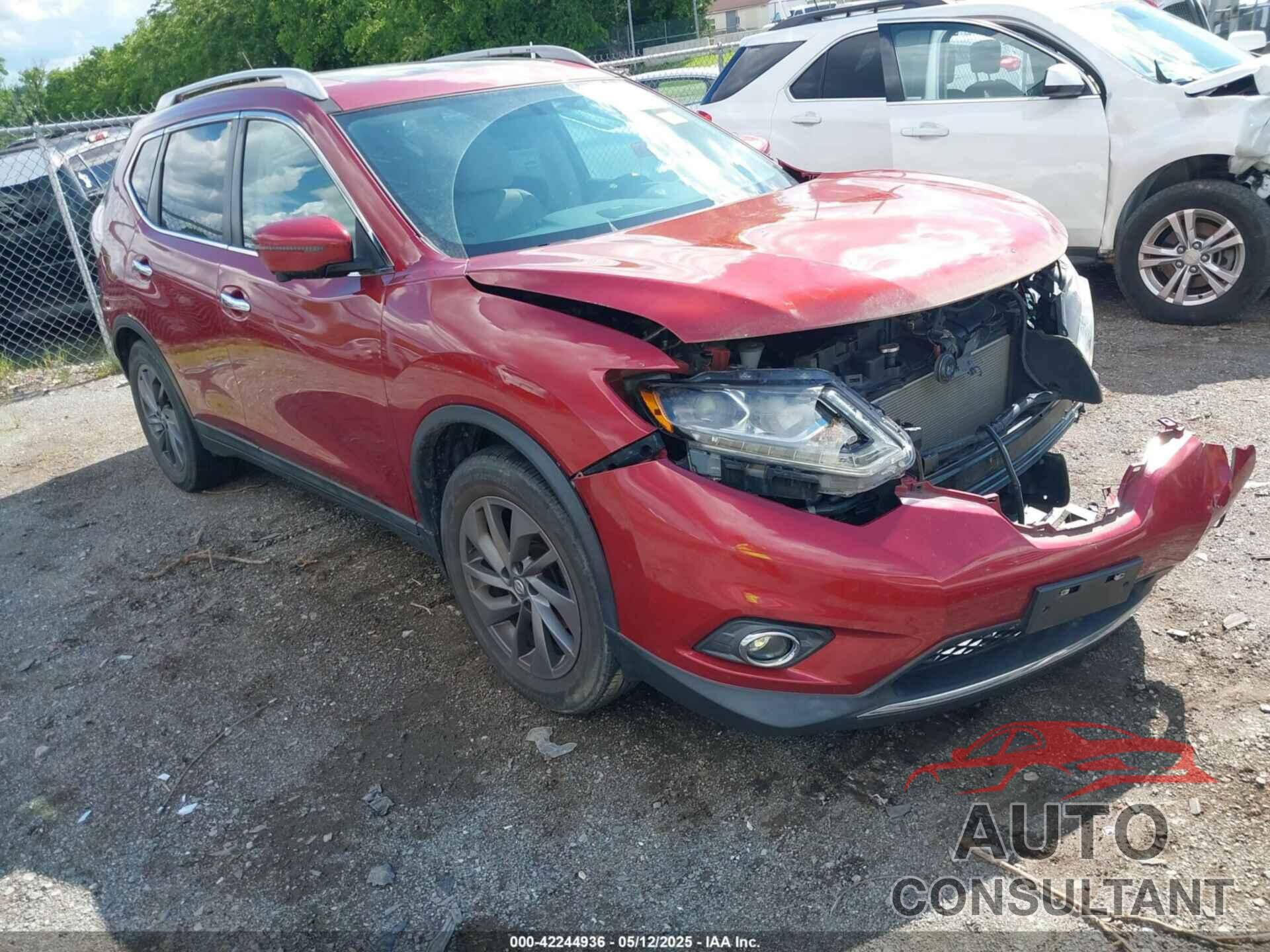 NISSAN ROGUE 2016 - 5N1AT2MTXGC915096
