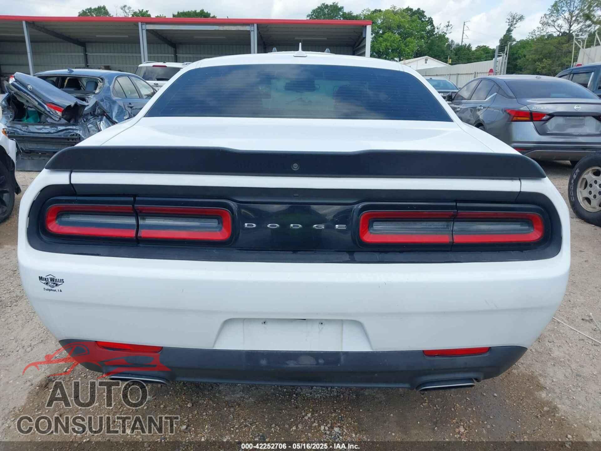 DODGE CHALLENGER 2016 - 2C3CDZAG0GH193858