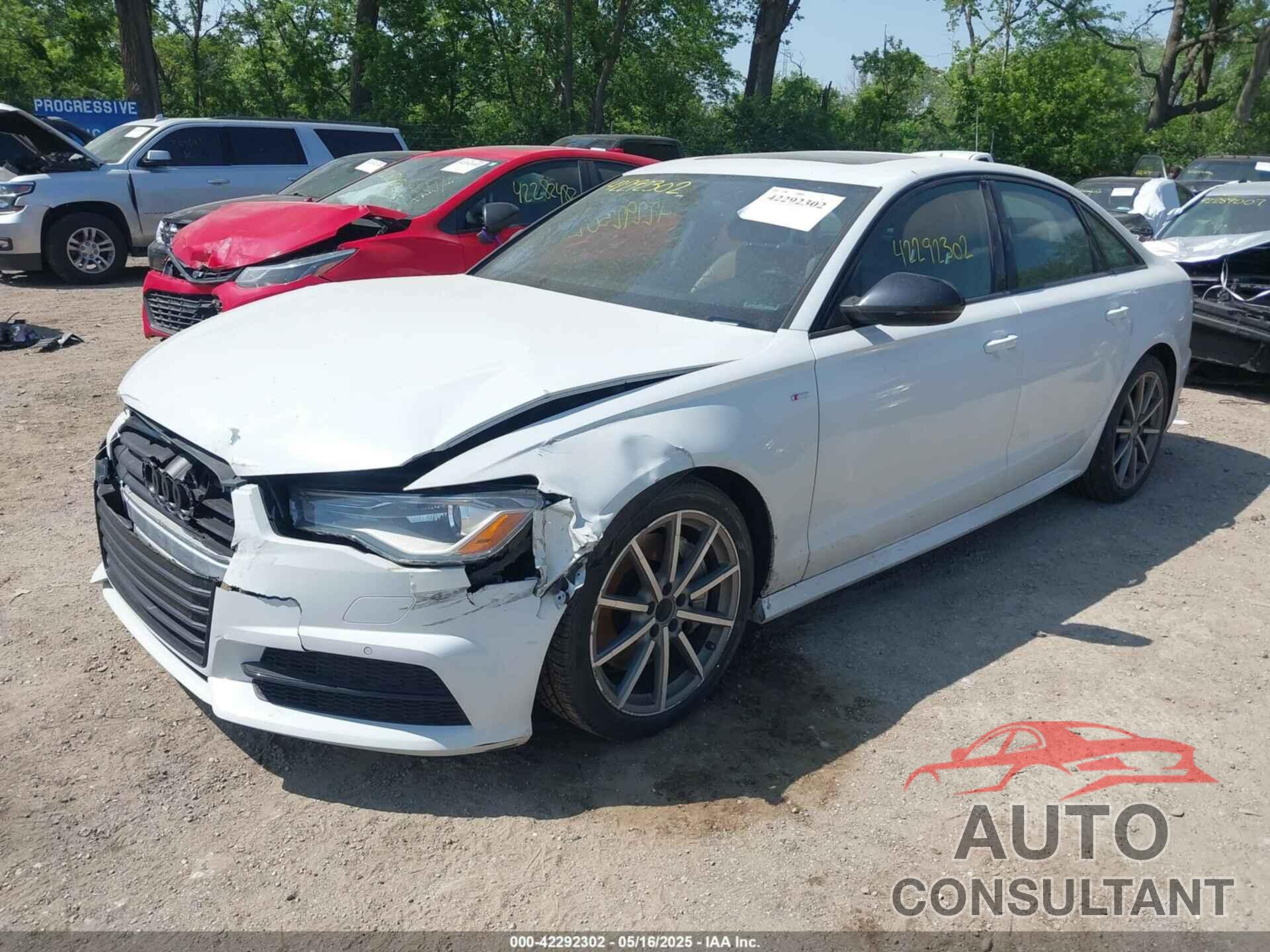 AUDI A6 2018 - WAUF8AFC4JN095934