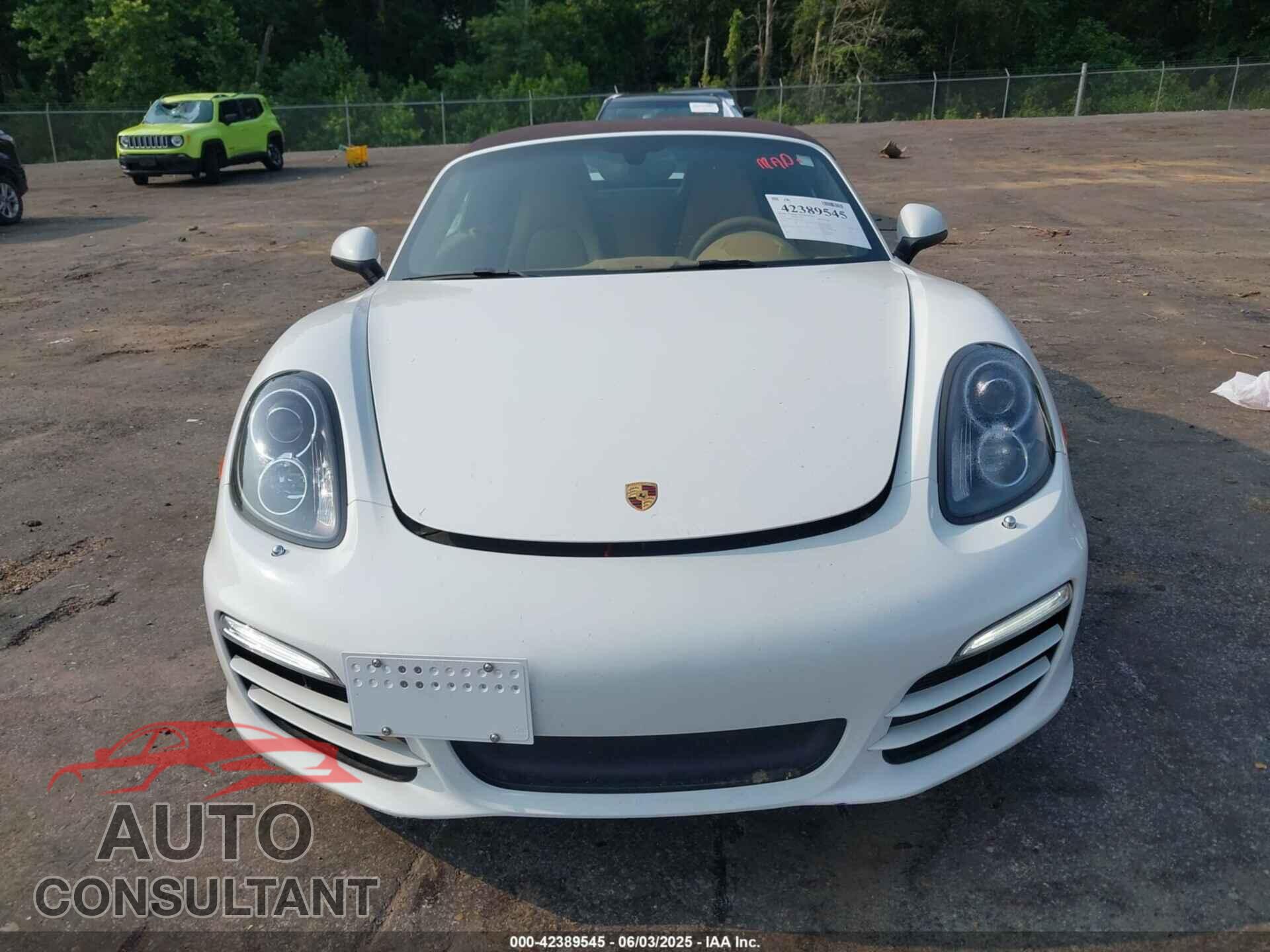 PORSCHE BOXSTER 2014 - WP0CA2A80ES120371