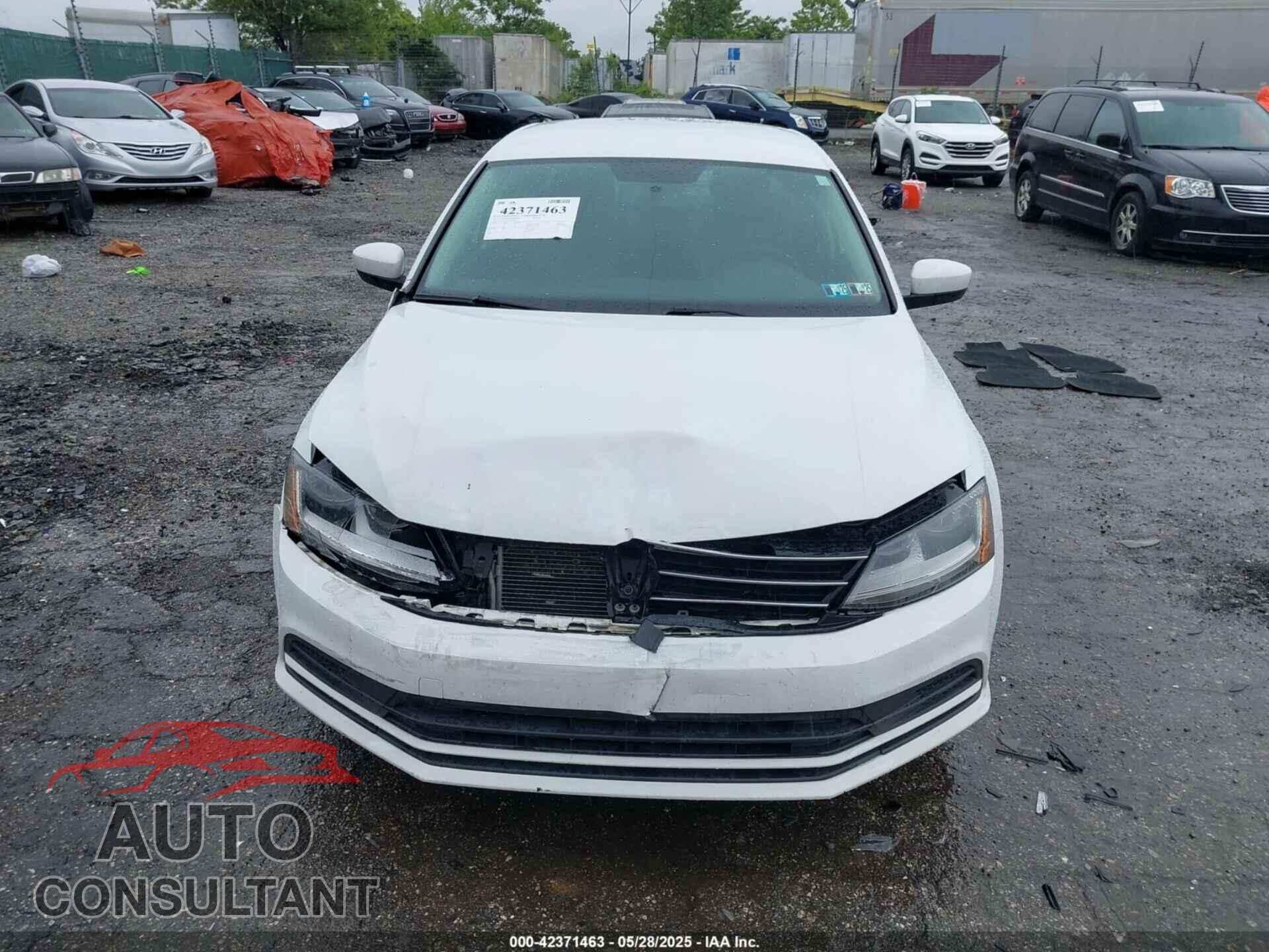 VOLKSWAGEN JETTA 2017 - 3VW2B7AJ4HM400684