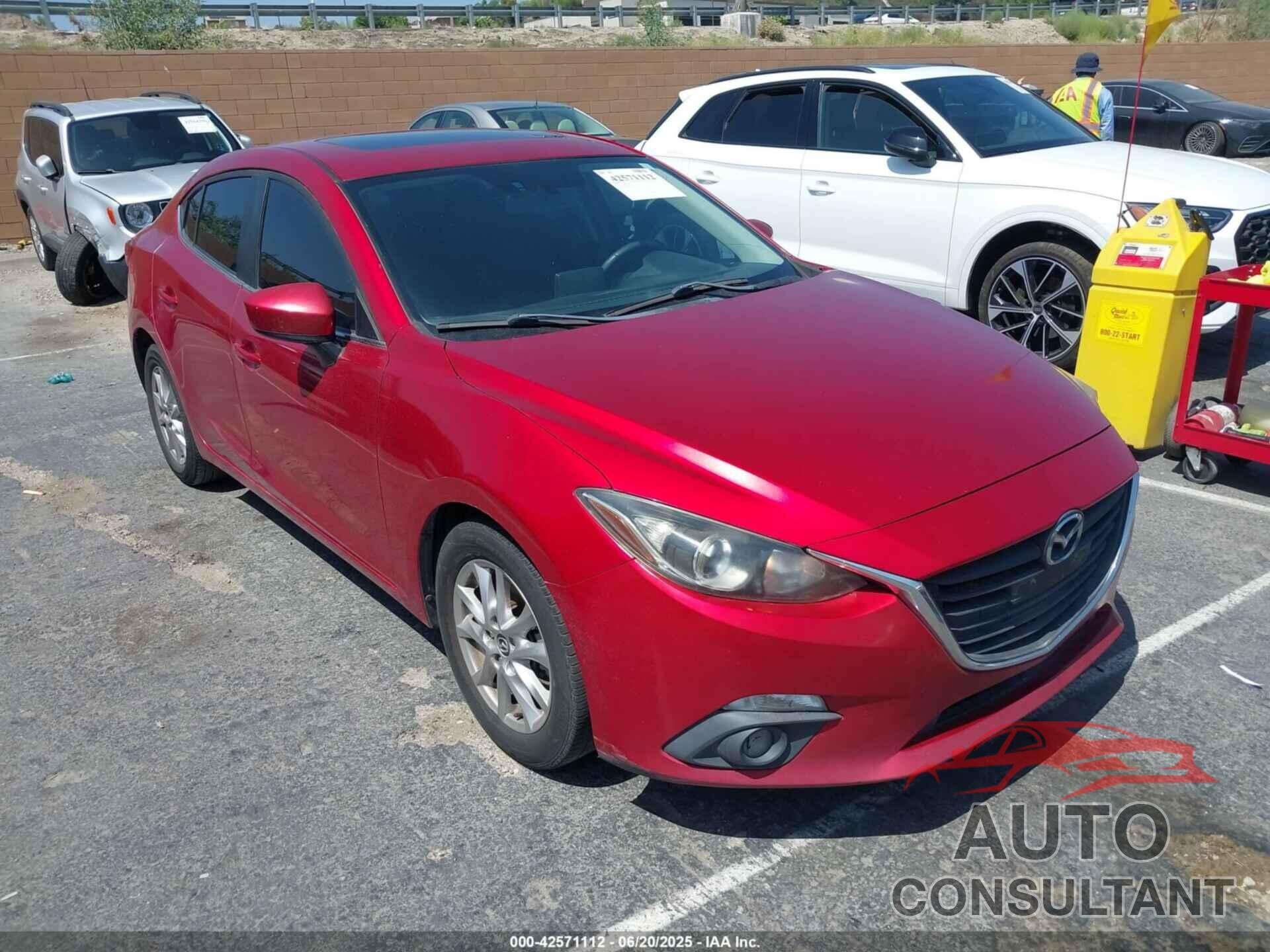 MAZDA MAZDA3 2016 - JM1BM1X77G1285158