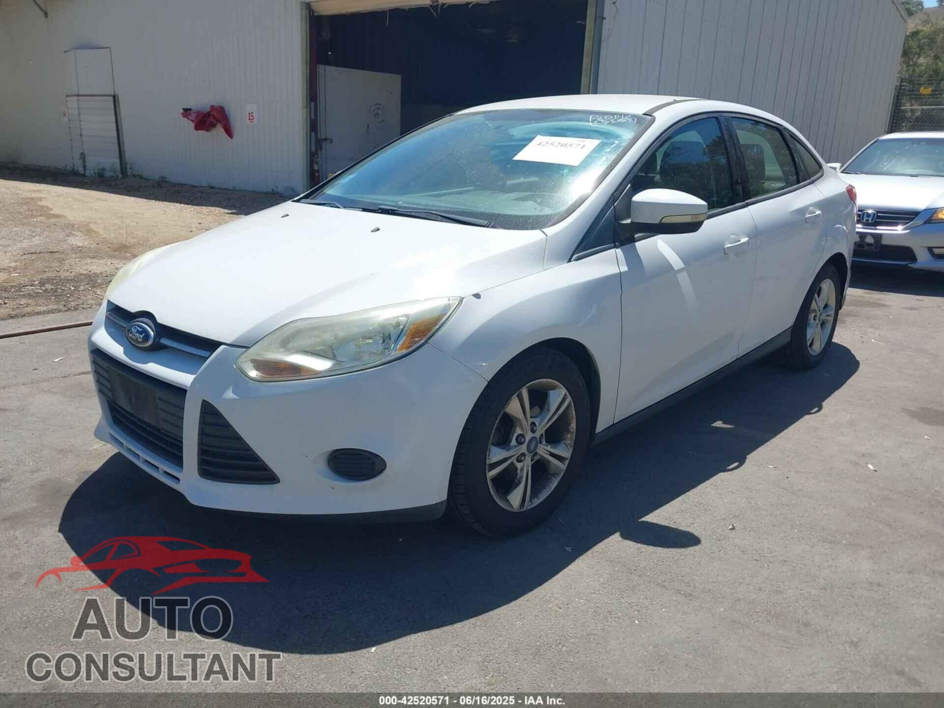 FORD FOCUS 2013 - 1FADP3F25DL290446