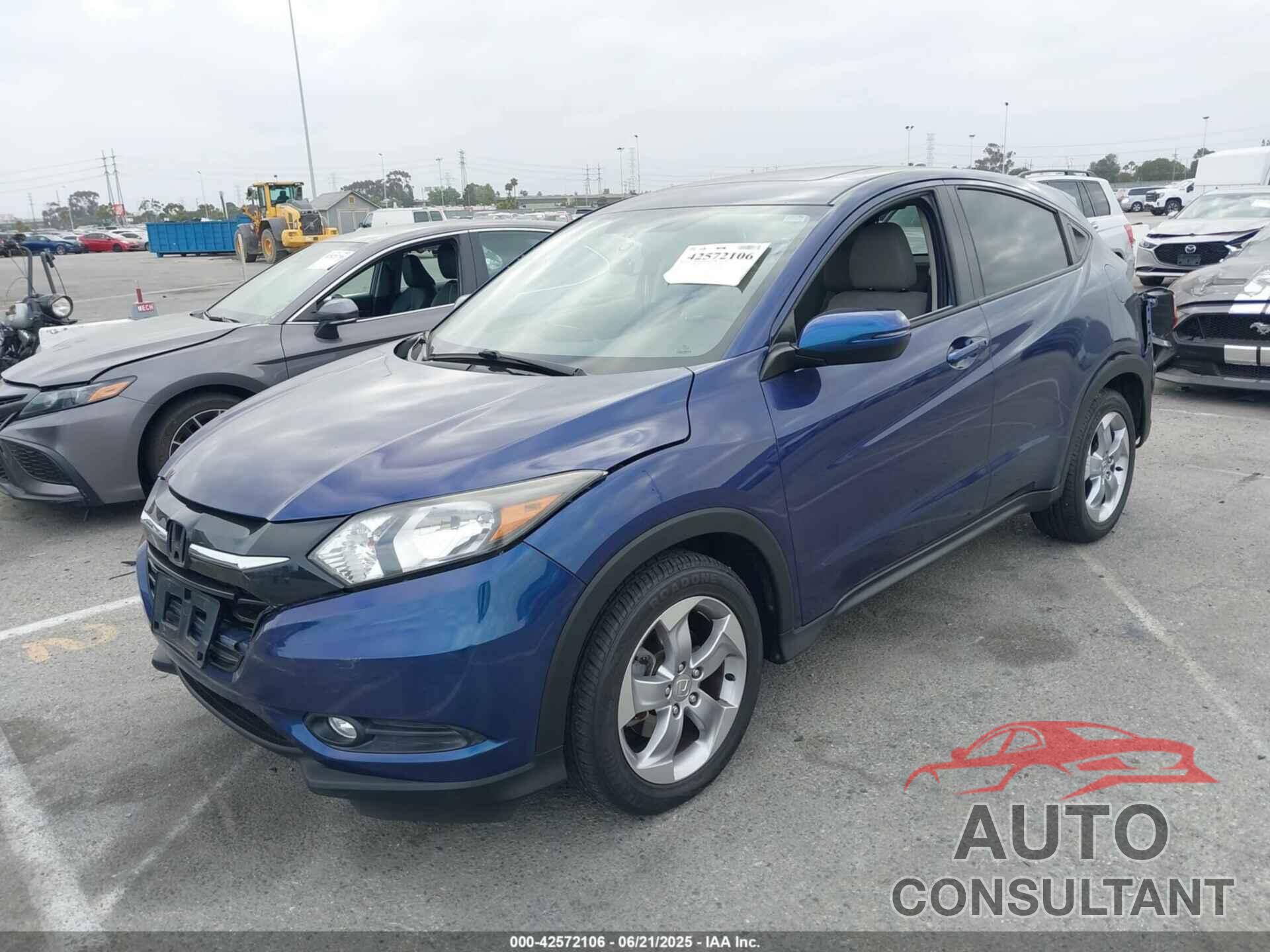 HONDA HR-V 2017 - 3CZRU5H54HG708942