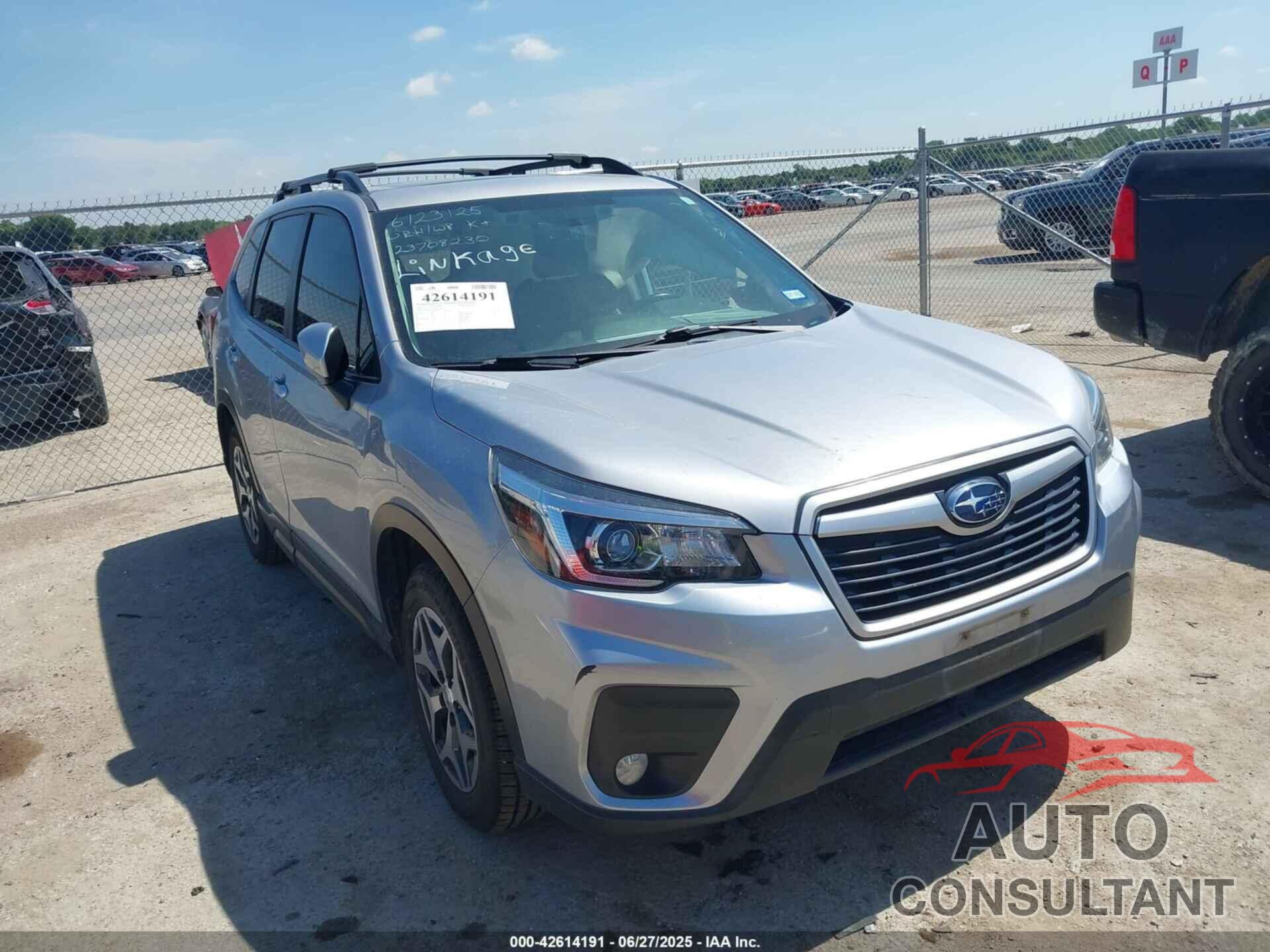 SUBARU FORESTER 2019 - JF2SKAEC7KH553097