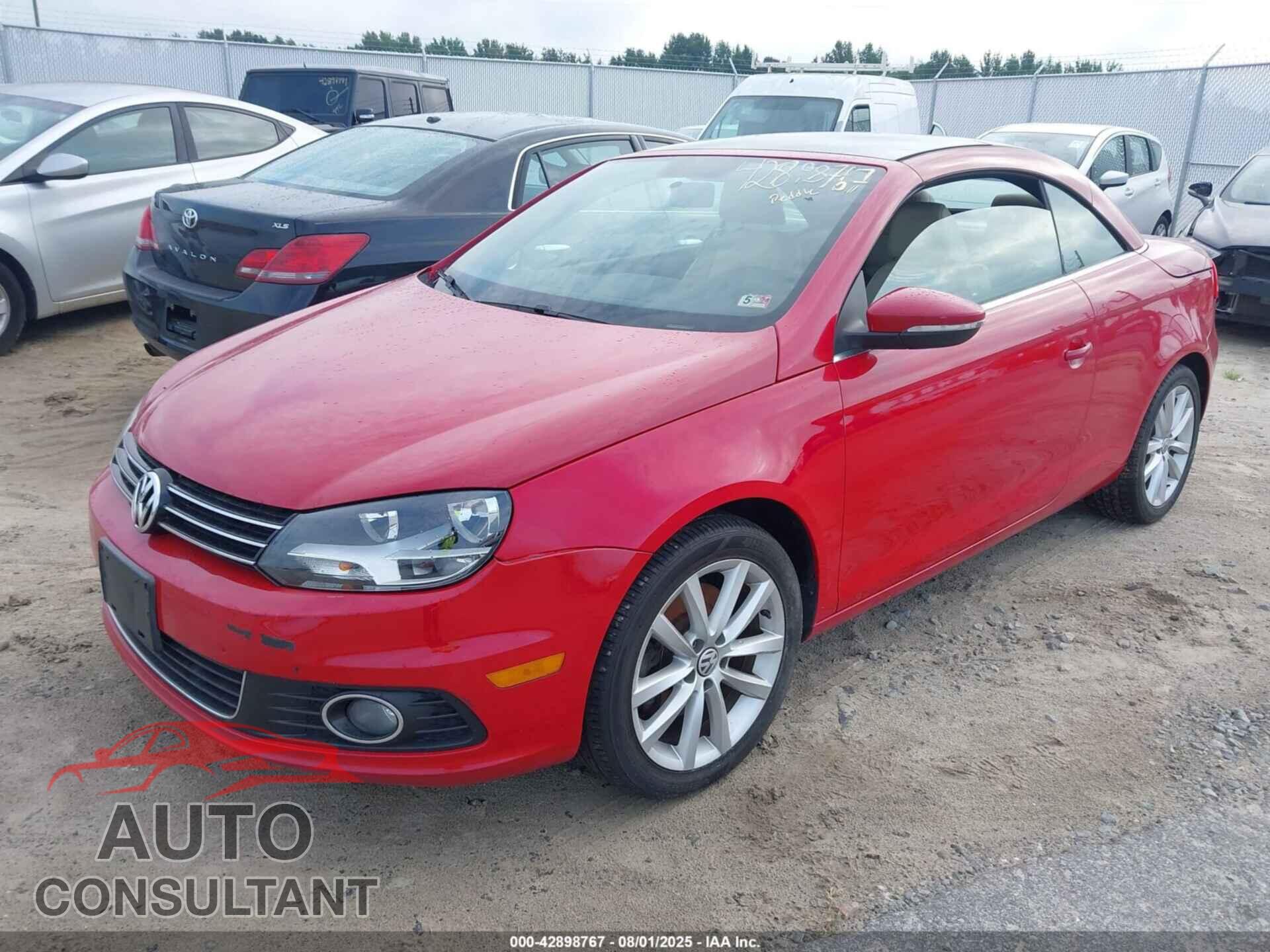 VOLKSWAGEN EOS 2012 - WVWBW7AH7CV019852