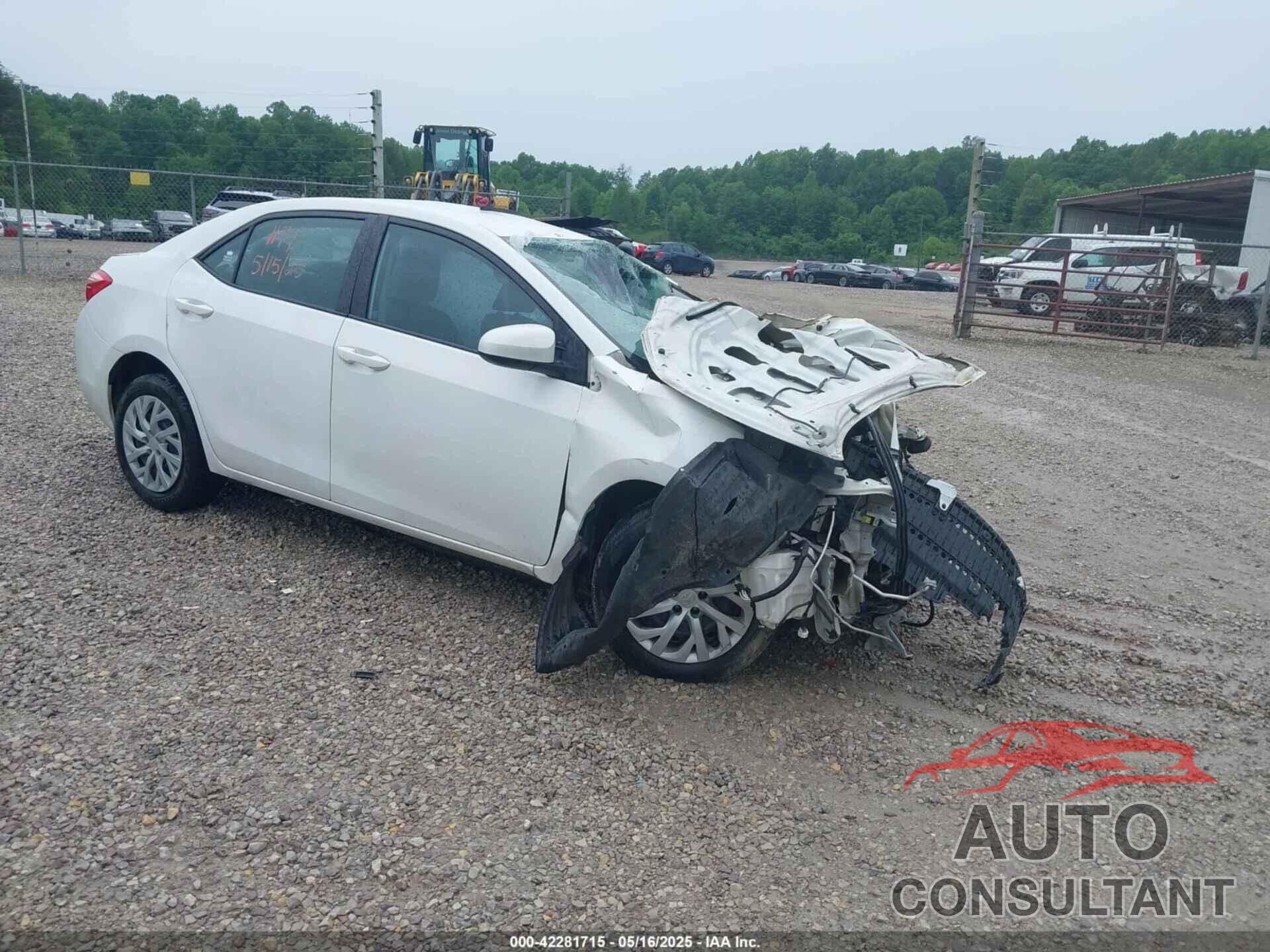 TOYOTA COROLLA 2017 - 5YFBURHE8HP601174
