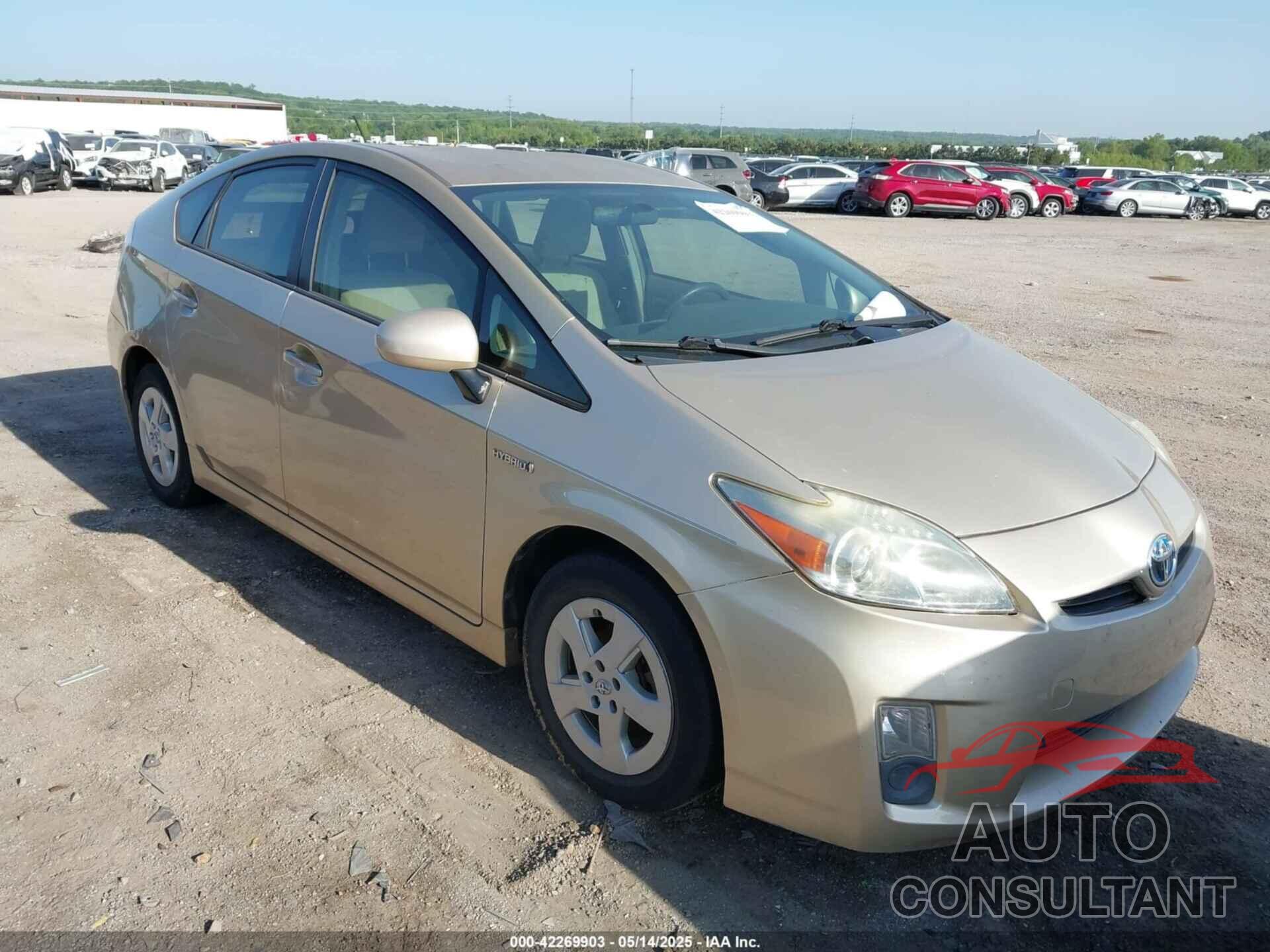 TOYOTA PRIUS 2011 - JTDKN3DU3B1476538