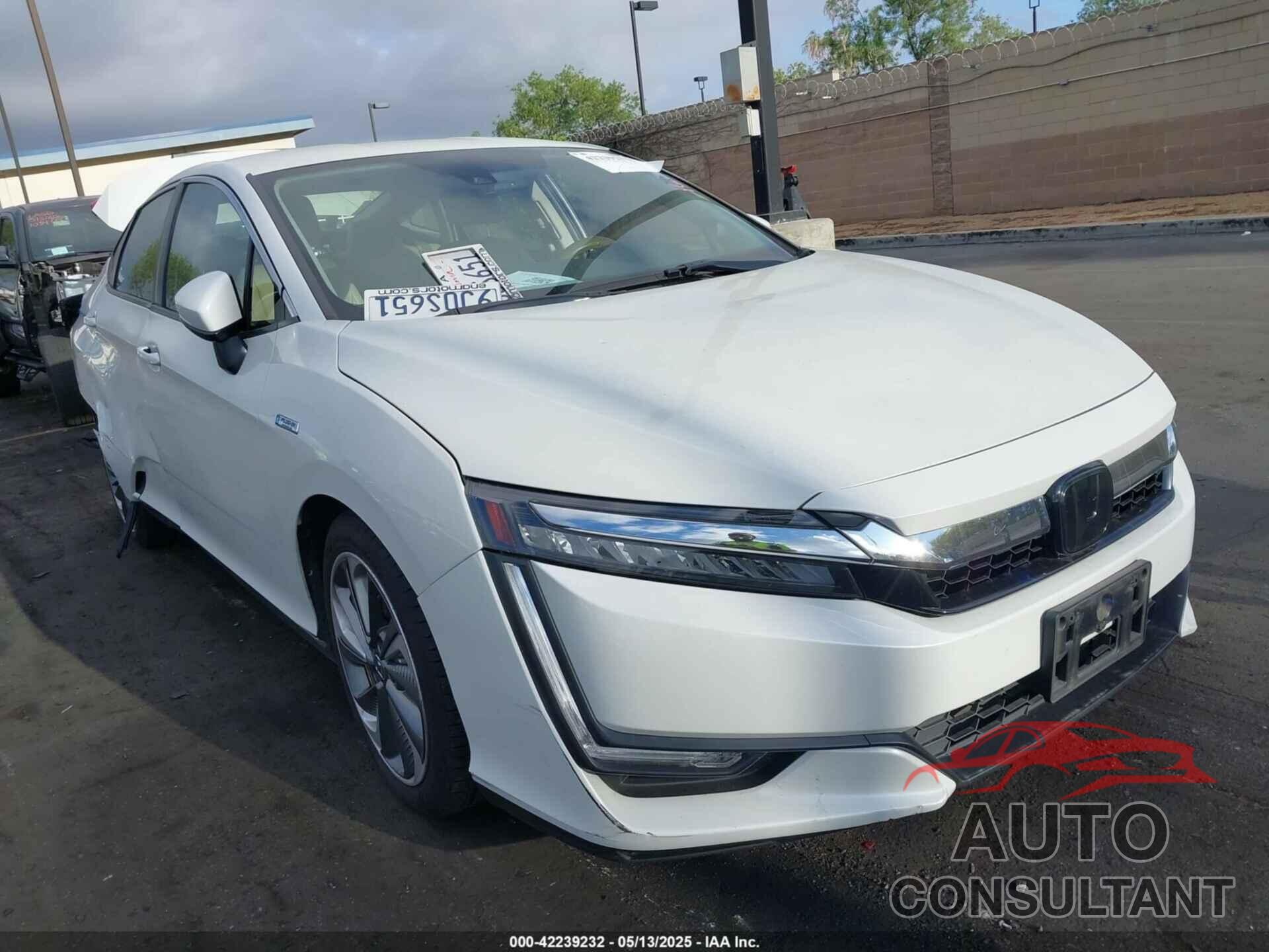 HONDA CLARITY PLUG-IN HYBRID 2018 - JHMZC5F1XJC024087