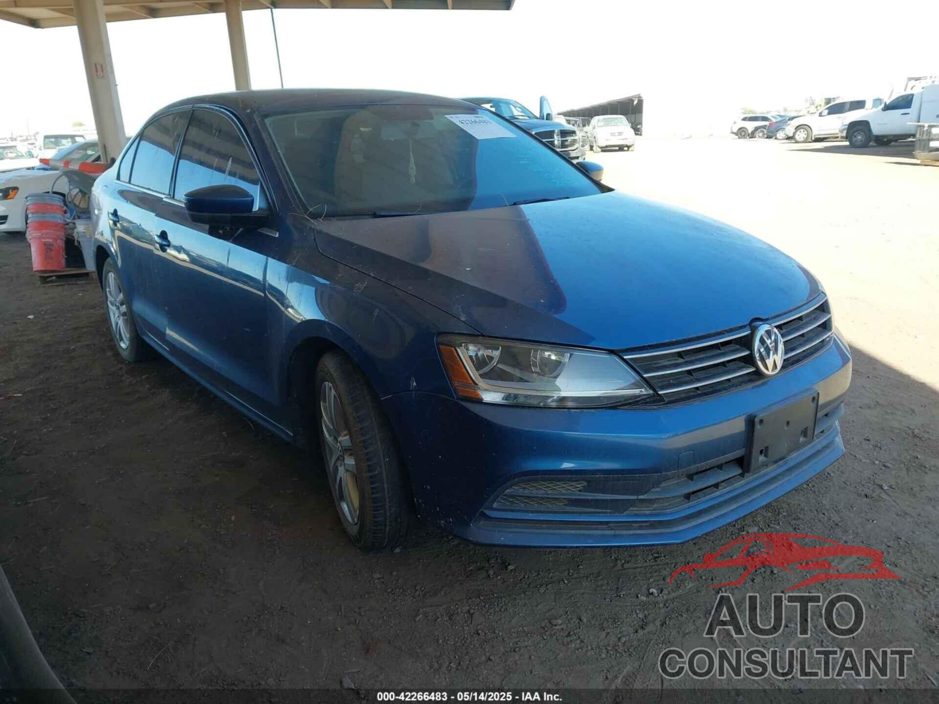 VOLKSWAGEN JETTA 2017 - 3VW2B7AJ2HM317559