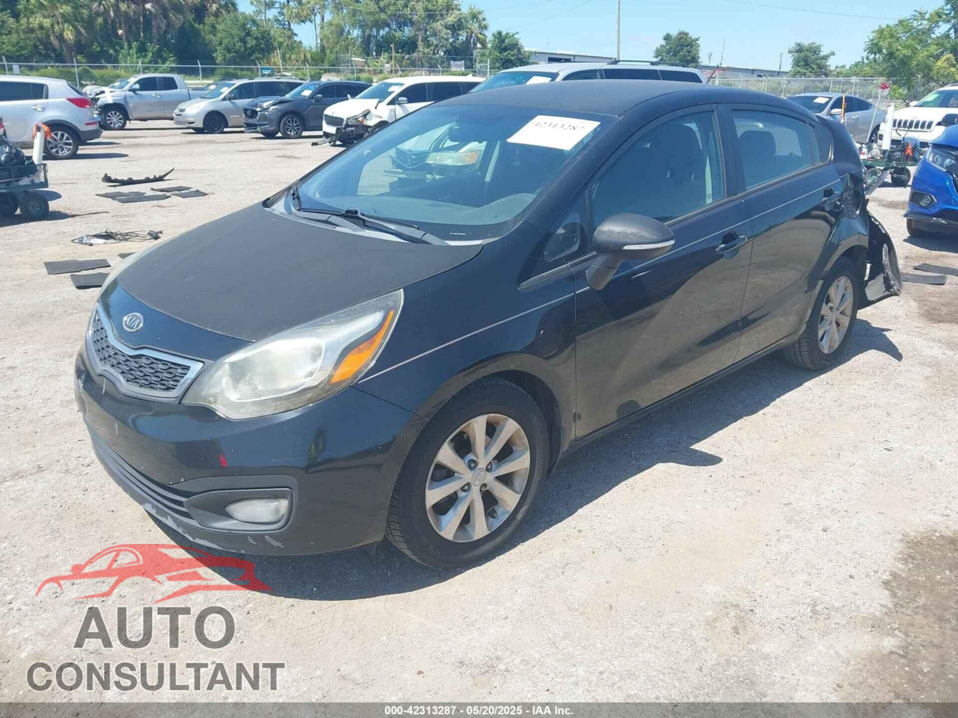 KIA RIO 2013 - KNADN4A32D6119638