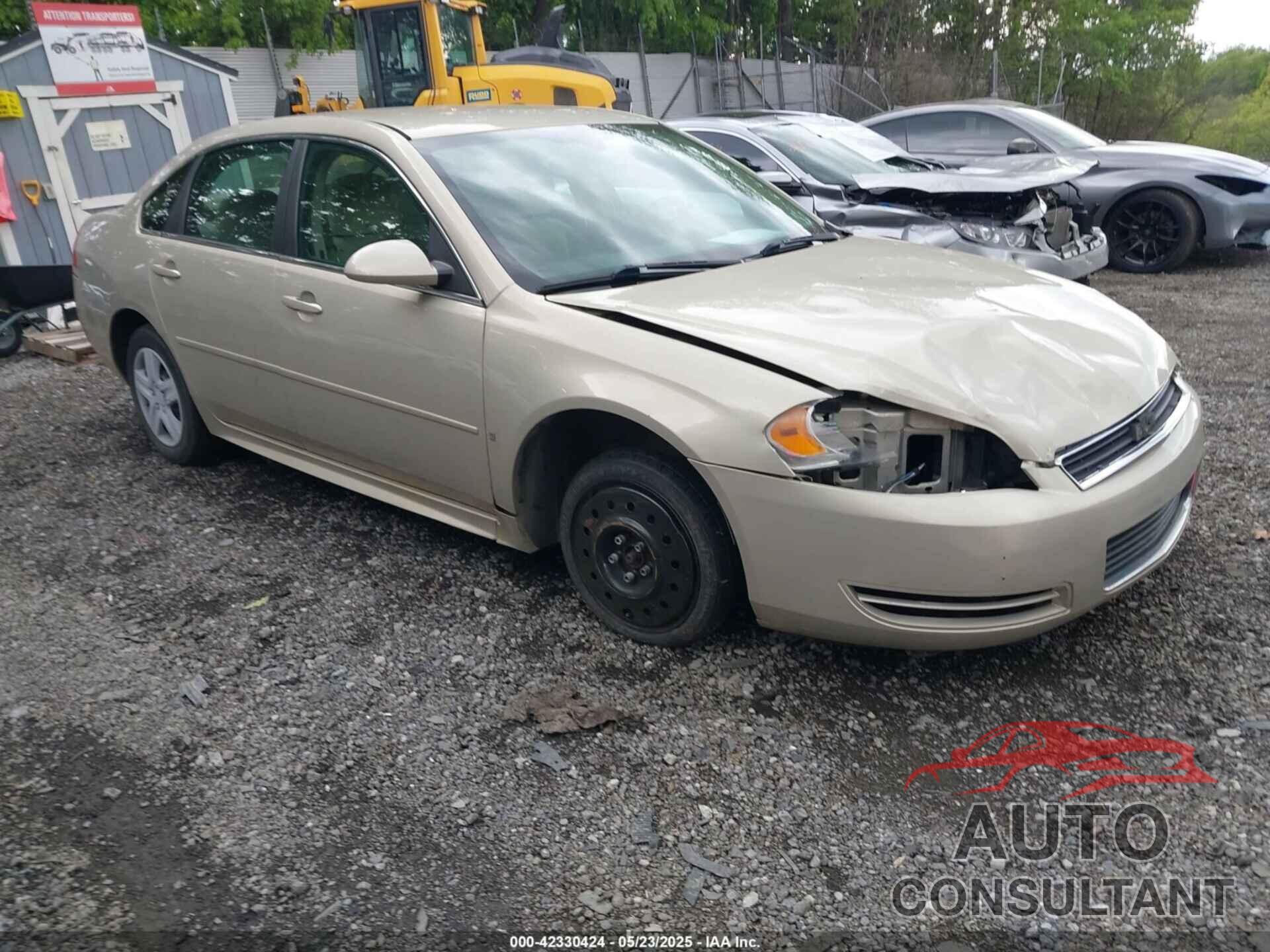 CHEVROLET IMPALA 2009 - 2G1WB57N091221269