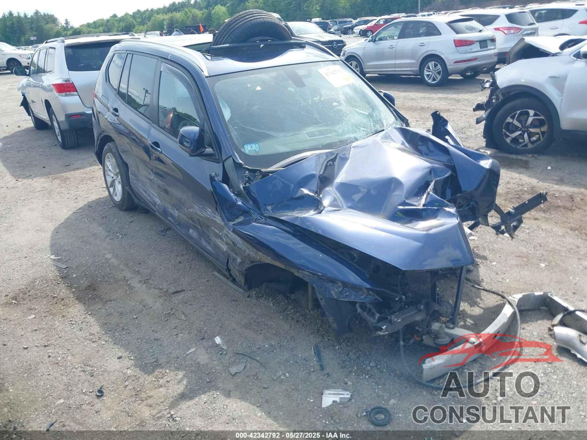 BMW X3 2015 - 5UXWX9C53F0D55501