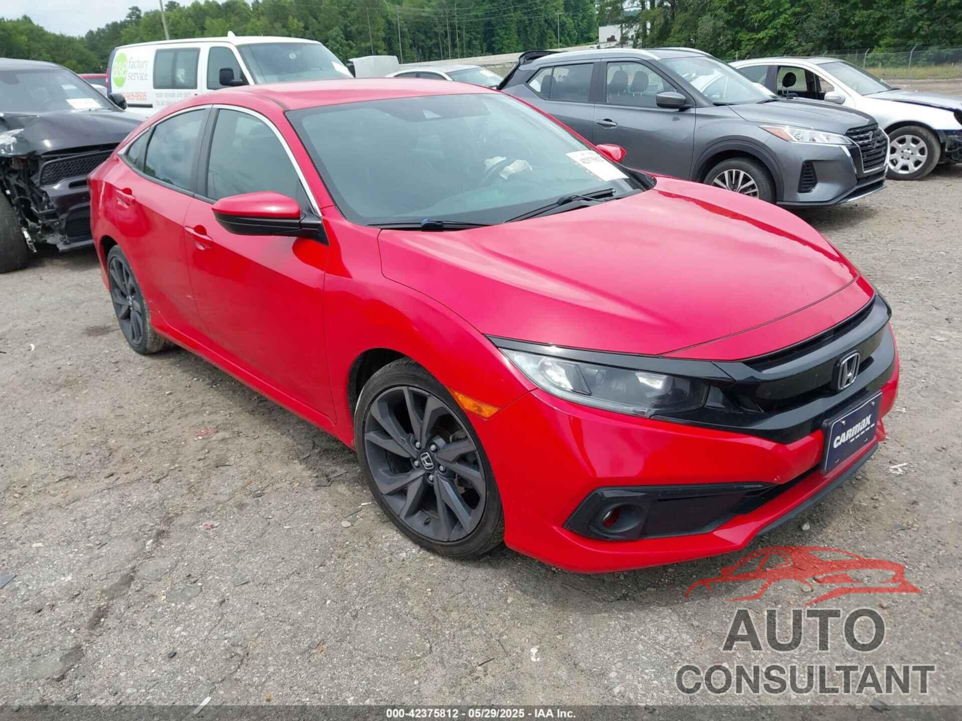 HONDA CIVIC 2020 - 2HGFC2F83LH509396
