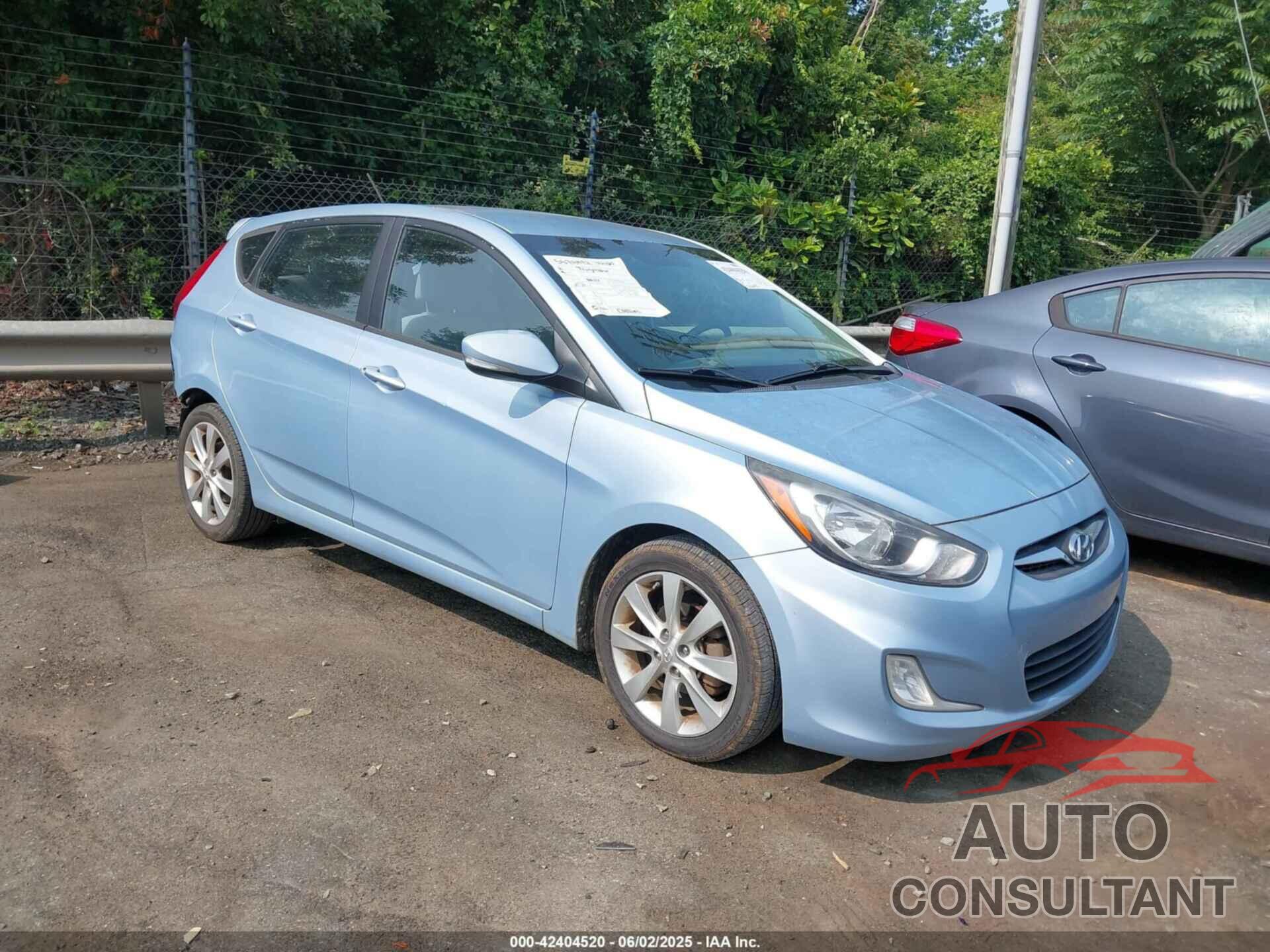 HYUNDAI ACCENT 2013 - KMHCU5AE5DU108228