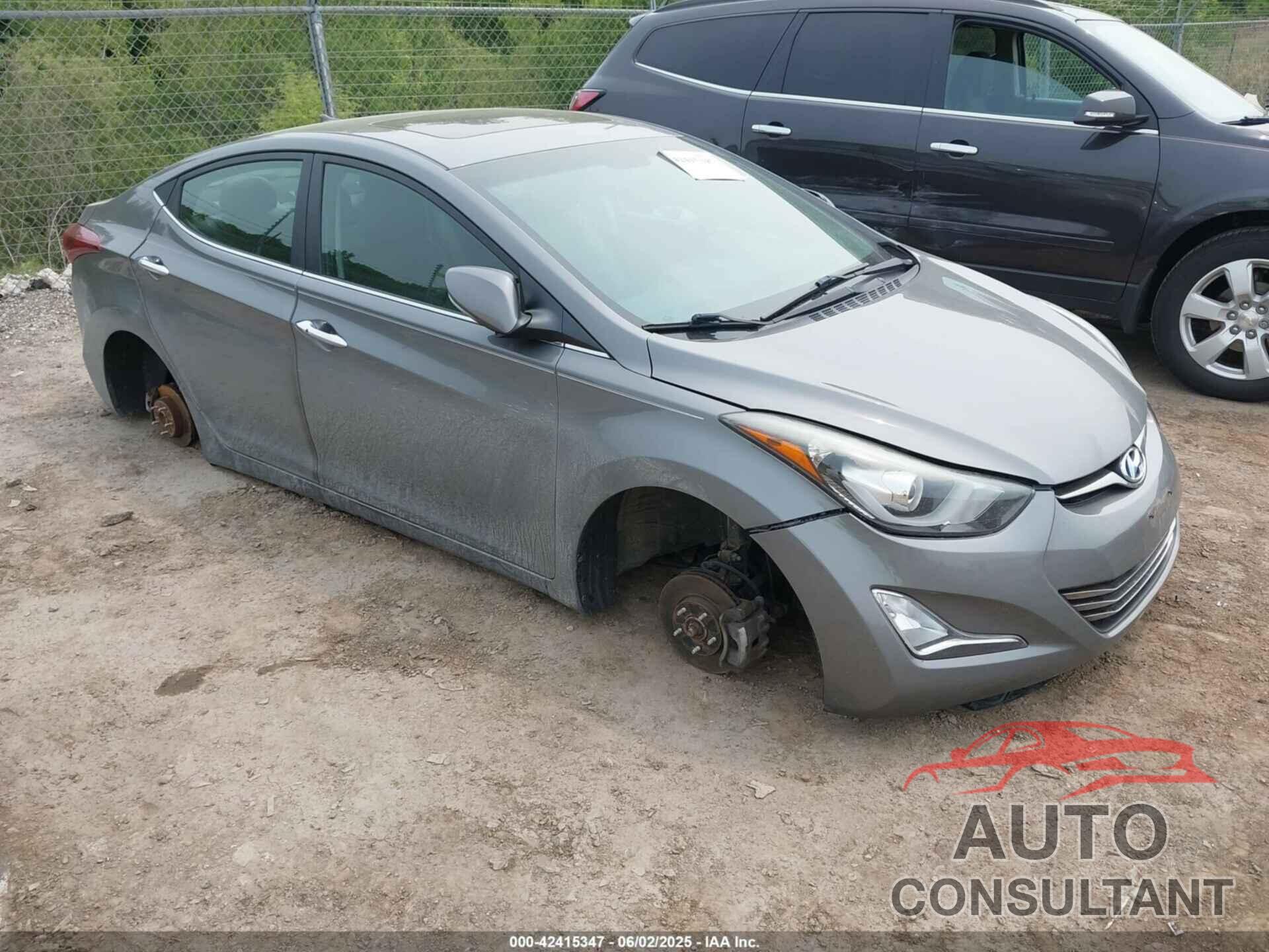 HYUNDAI ELANTRA 2014 - 5NPDH4AE9EH481095