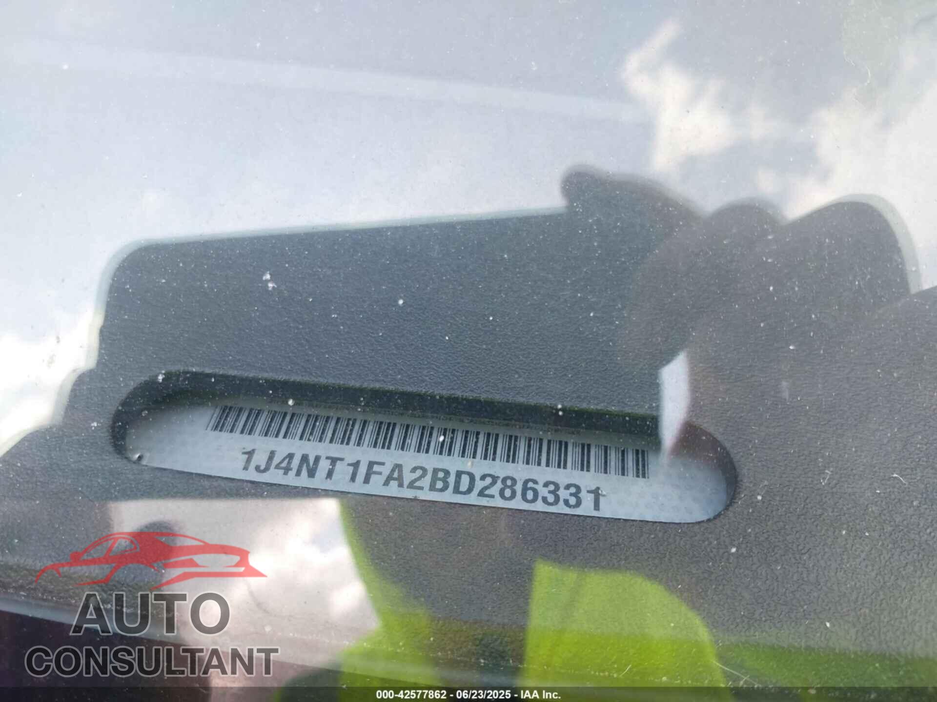 JEEP COMPASS 2011 - 1J4NT1FA2BD286331