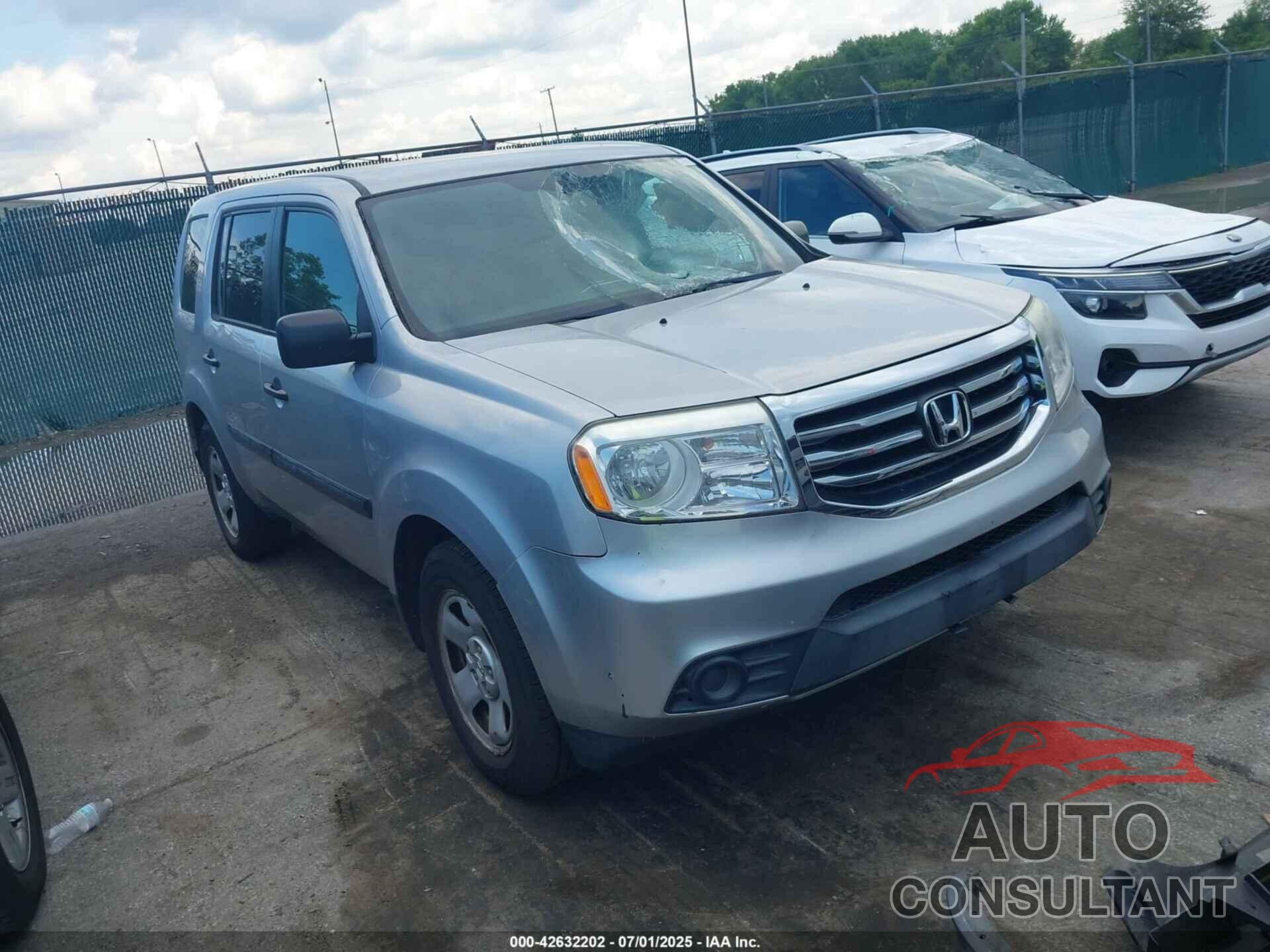 HONDA PILOT 2015 - 5FNYF4H23FB042199