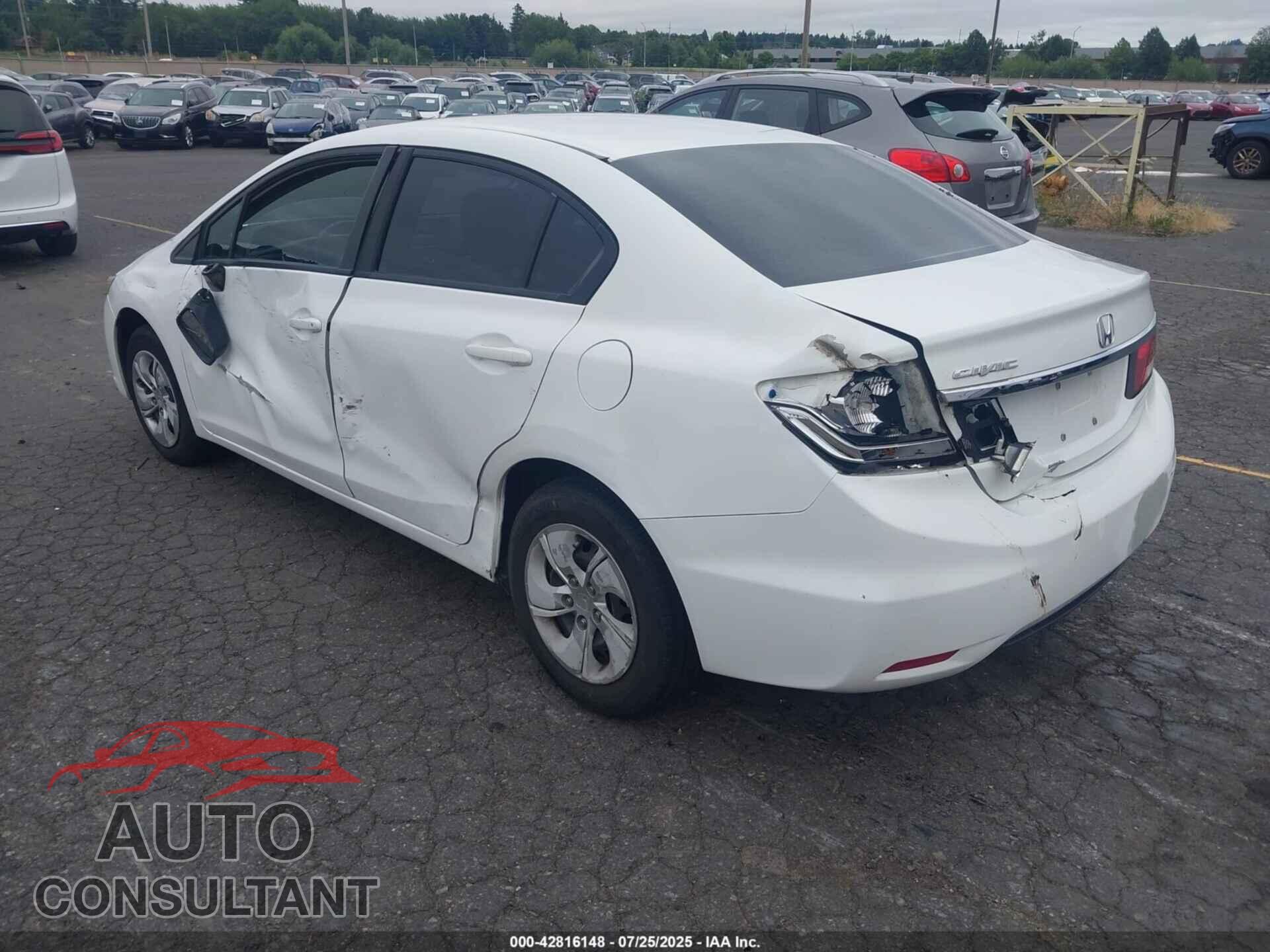 HONDA CIVIC 2014 - 19XFB2F50EE255863