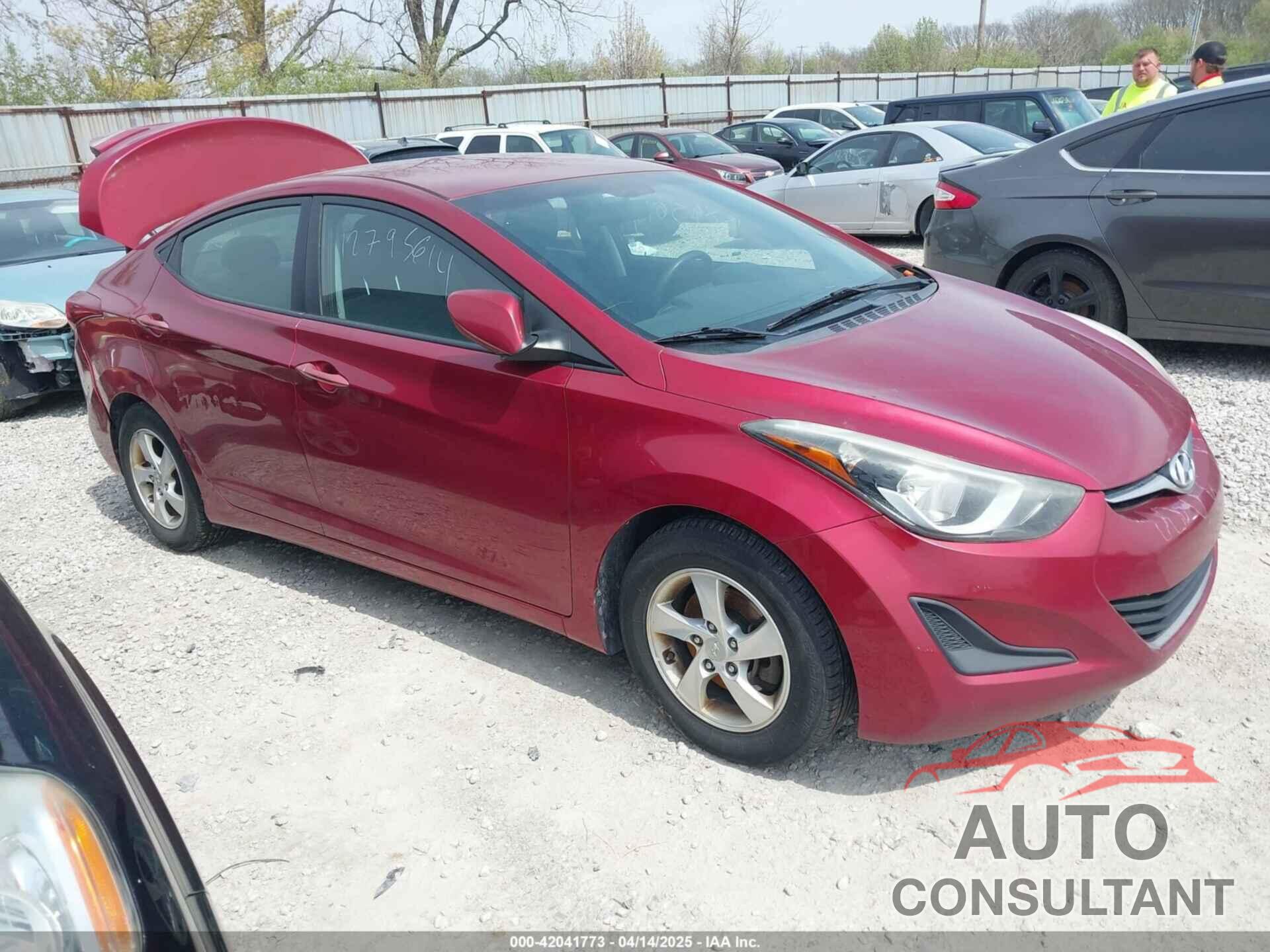 HYUNDAI ELANTRA 2014 - 5NPDH4AE4EH540022
