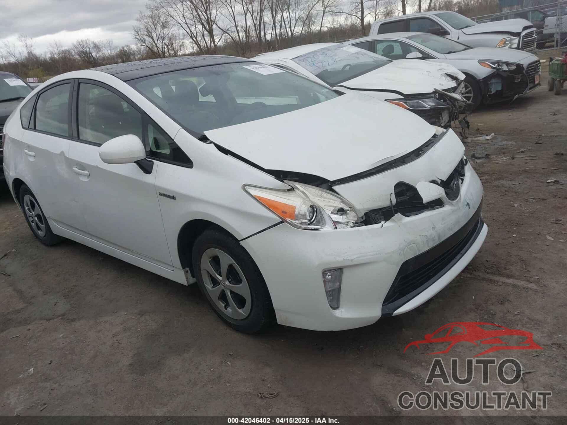 TOYOTA PRIUS 2013 - JTDKN3DU6D5604640